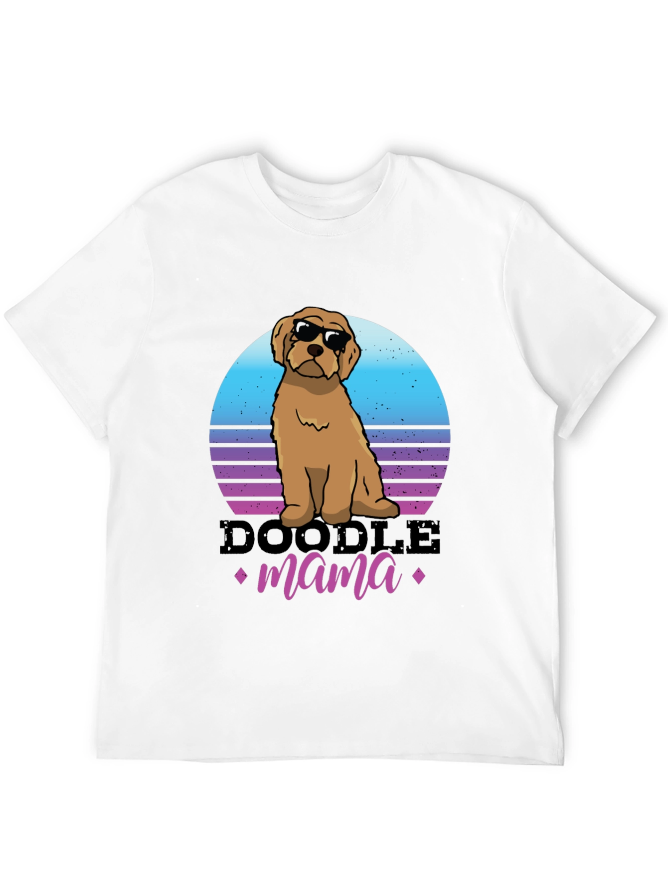 Black Doodle Mama T-Shirt - Dog Lover Tee view 12