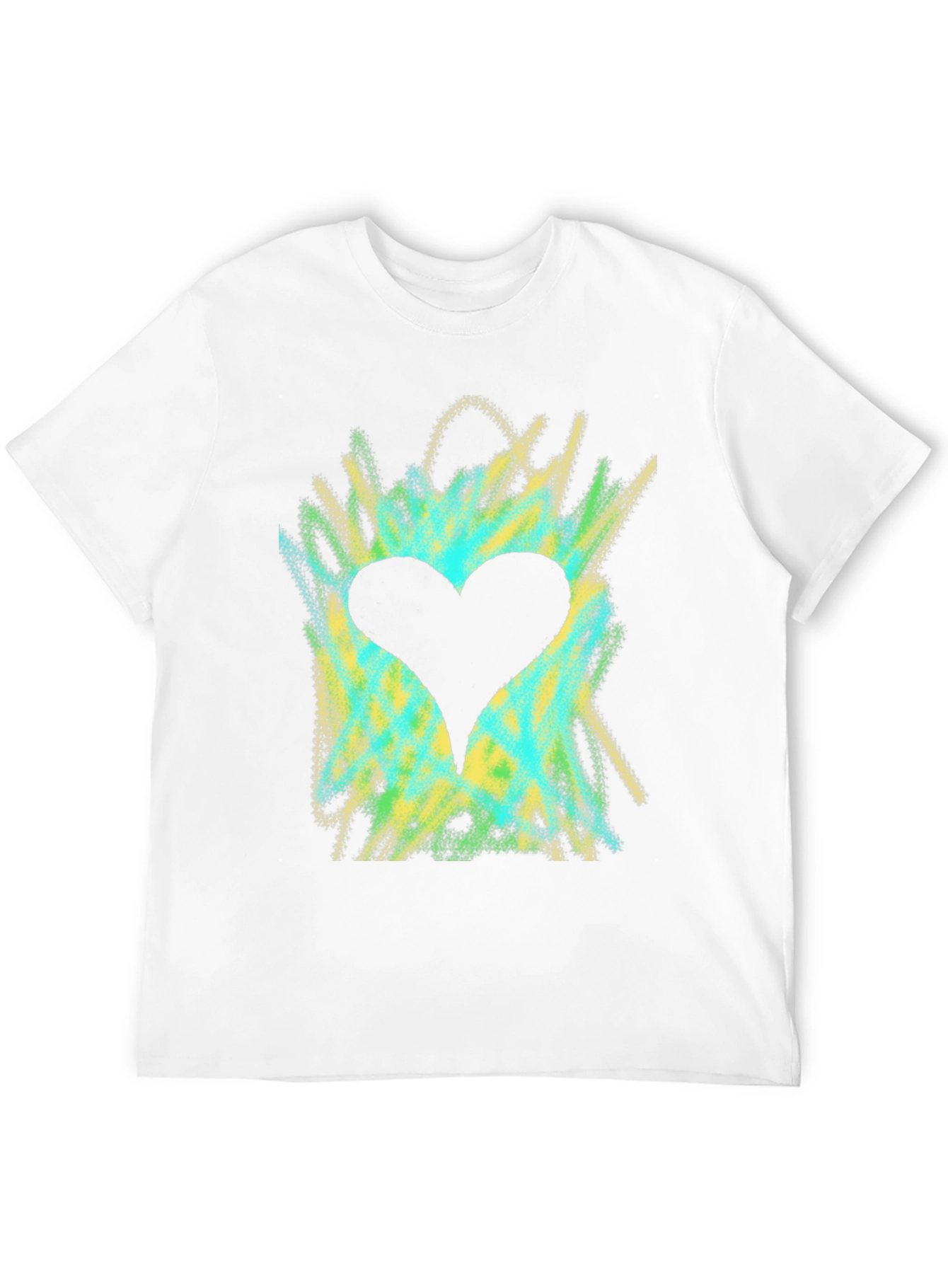 Black Heart Burst Graphic T-Shirt view 12