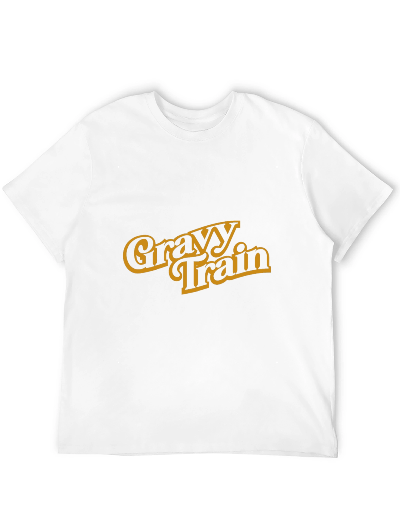 Black Gravy Train Graphic Tee - Retro Style T-Shirt view 12