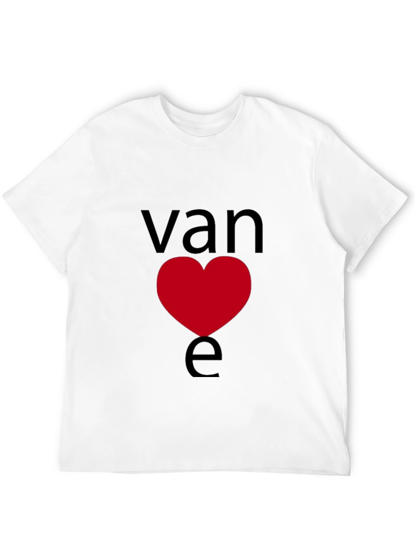 Black Van Love - Graphic T-Shirt - Short Sleeve Crew Neck view 12