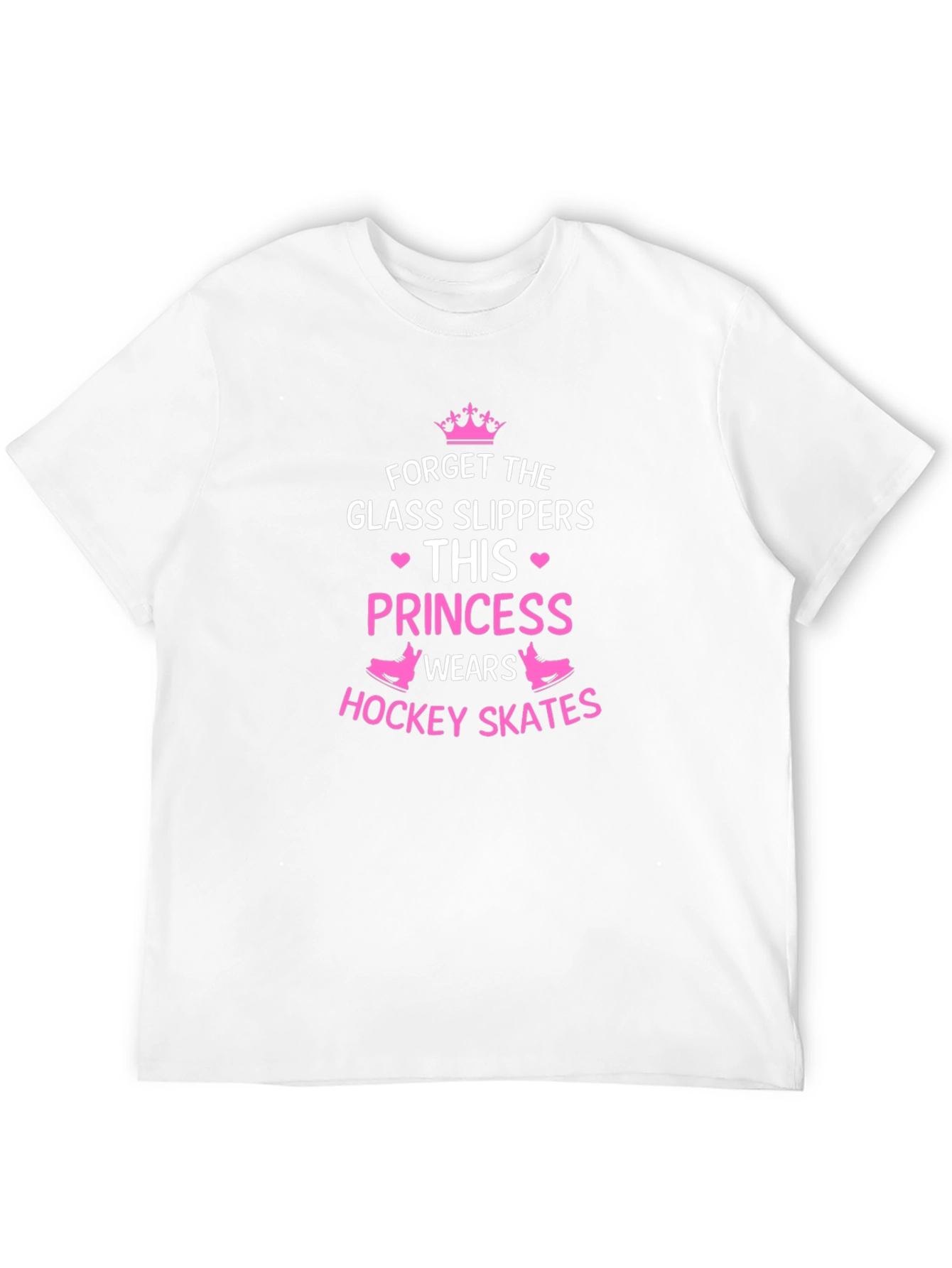 Black Hockey Princess Graphic T-Shirt view 12