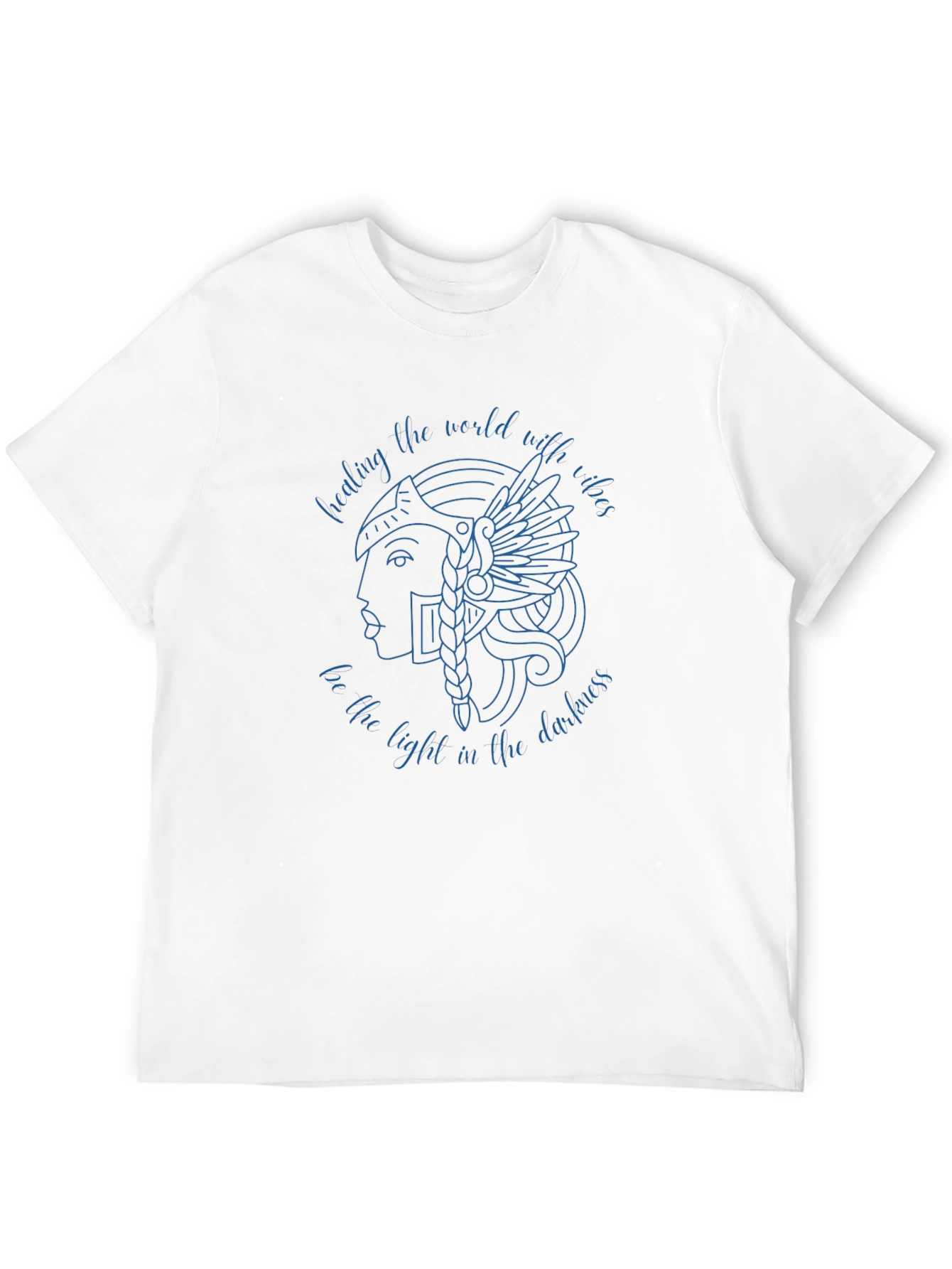 Black Valkyrie Graphic Tee - Healing Vibes T-Shirt view 12