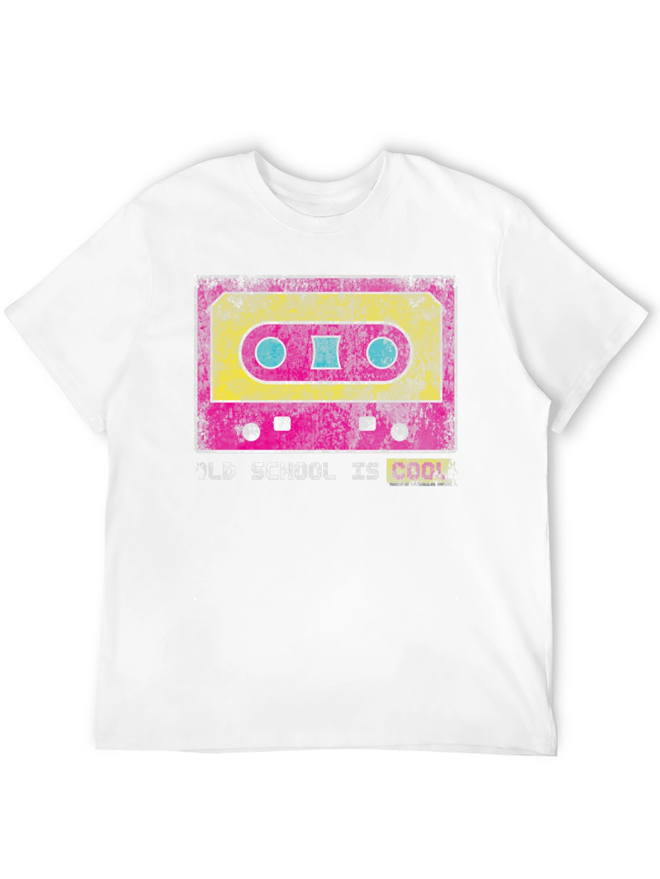 Black Retro Cassette Tape Graphic T-Shirt - Old School Cool view 12
