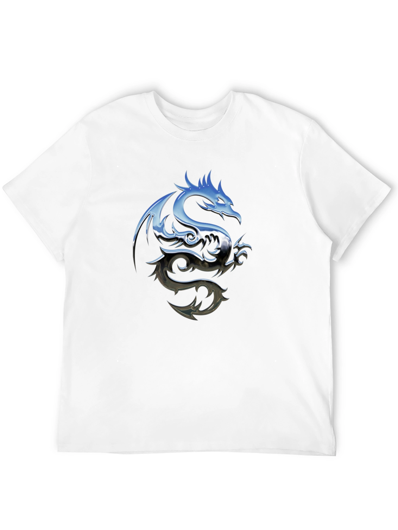 Black Dragon Graphic Tee - Men's Black T-Shirt view 12