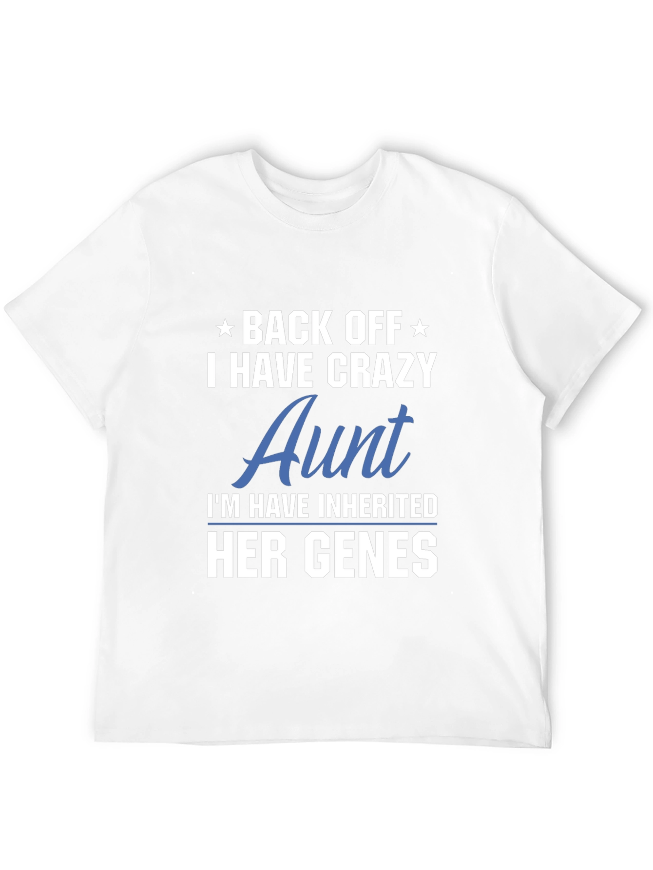 Black Crazy Aunt Genes T-Shirt - Black view 12