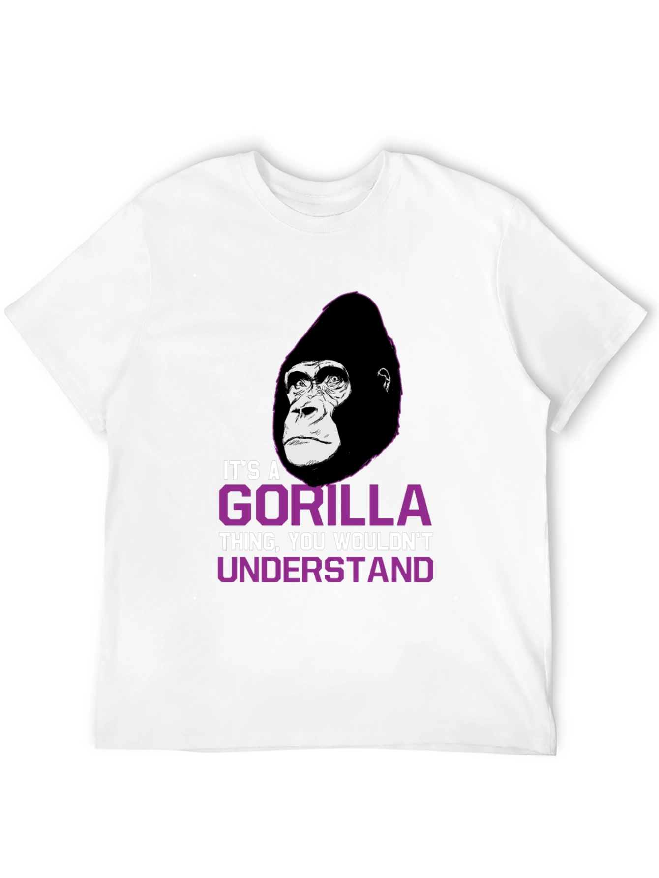 Black It's a Gorilla Thing T-Shirt view 12