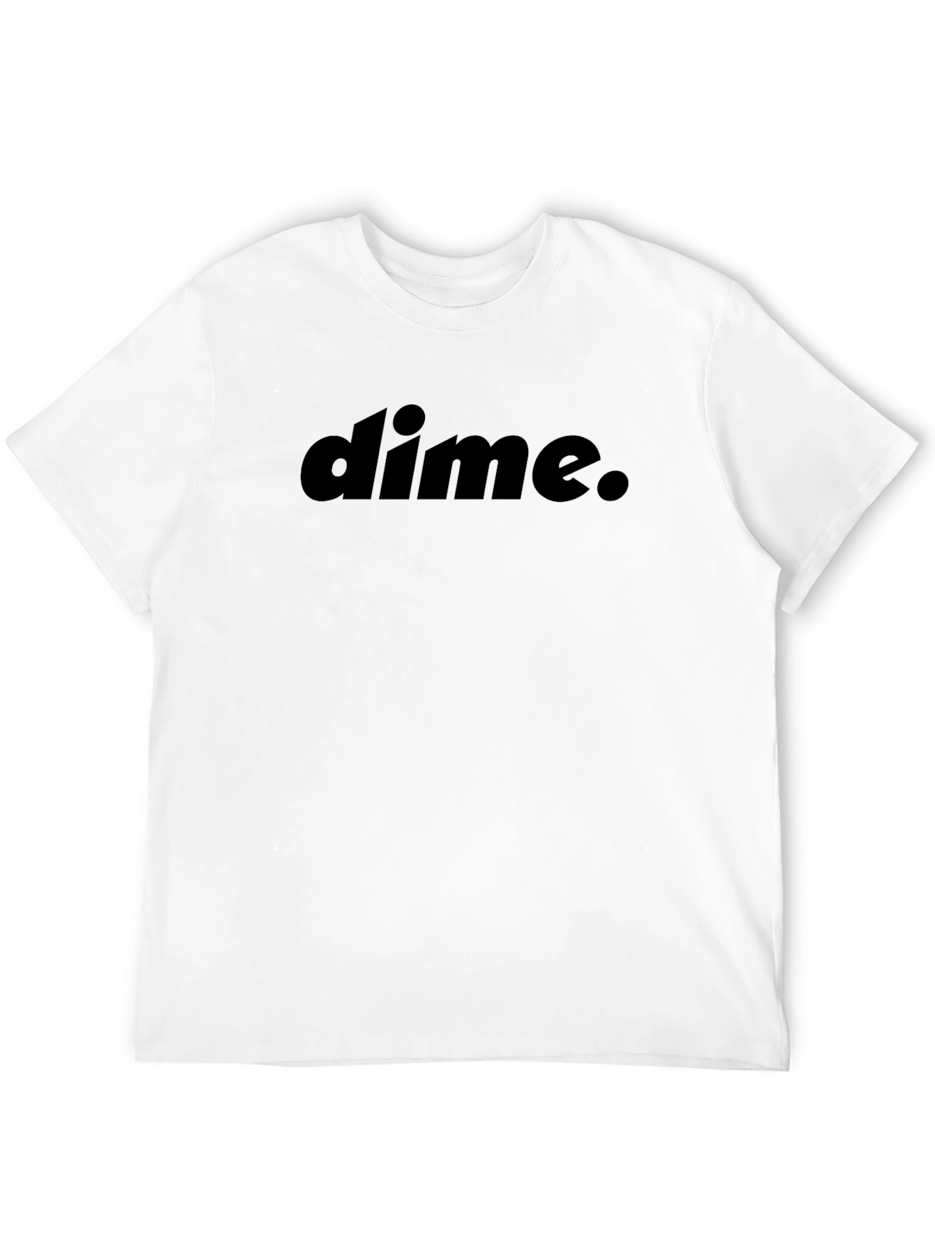 Black Dime. Black T-Shirt Casual Style view 12