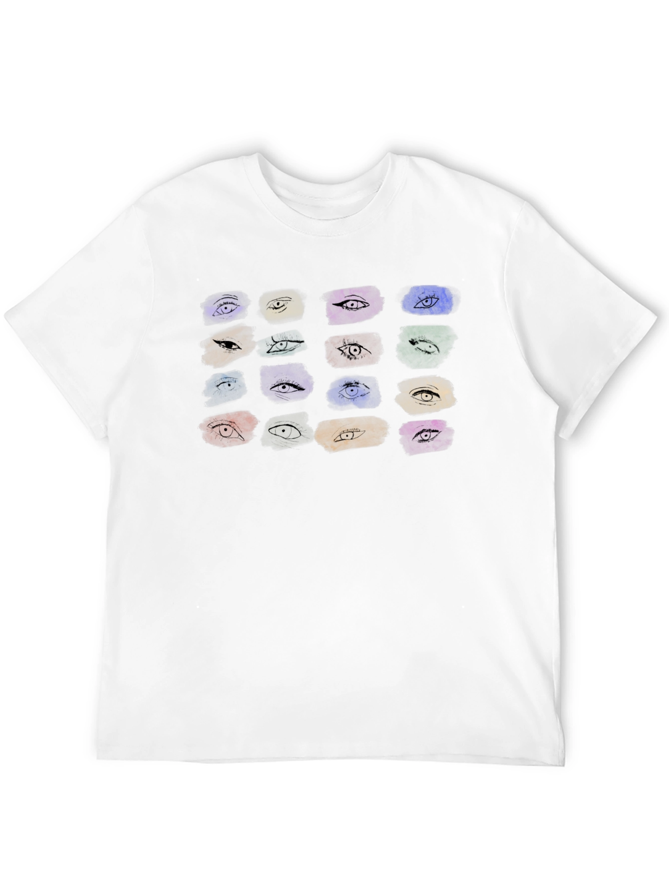 Black Eye See You Graphic Tee - Black Cotton T-Shirt view 12