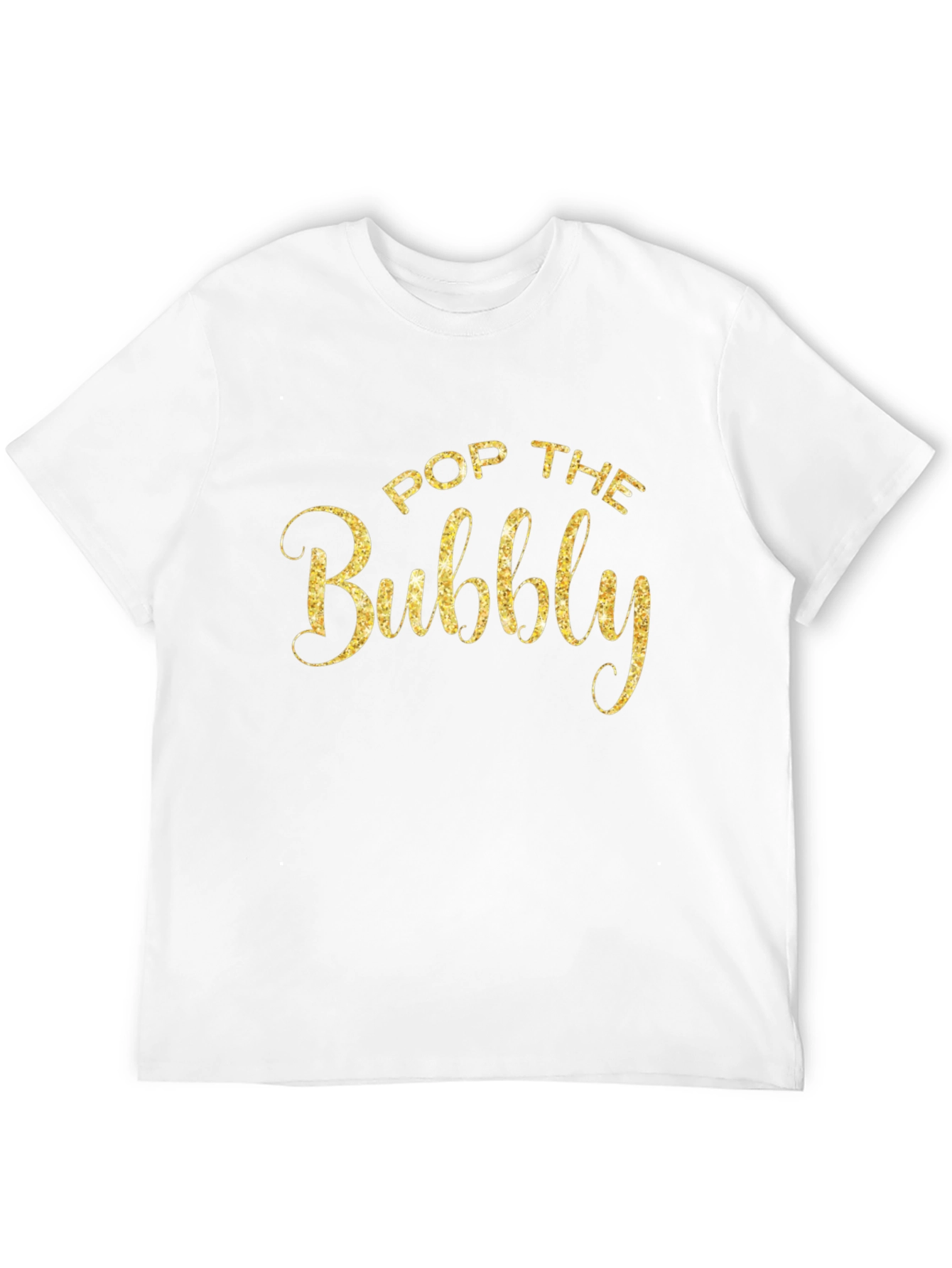 Black Pop The Bubbly Black Graphic Tee view 12