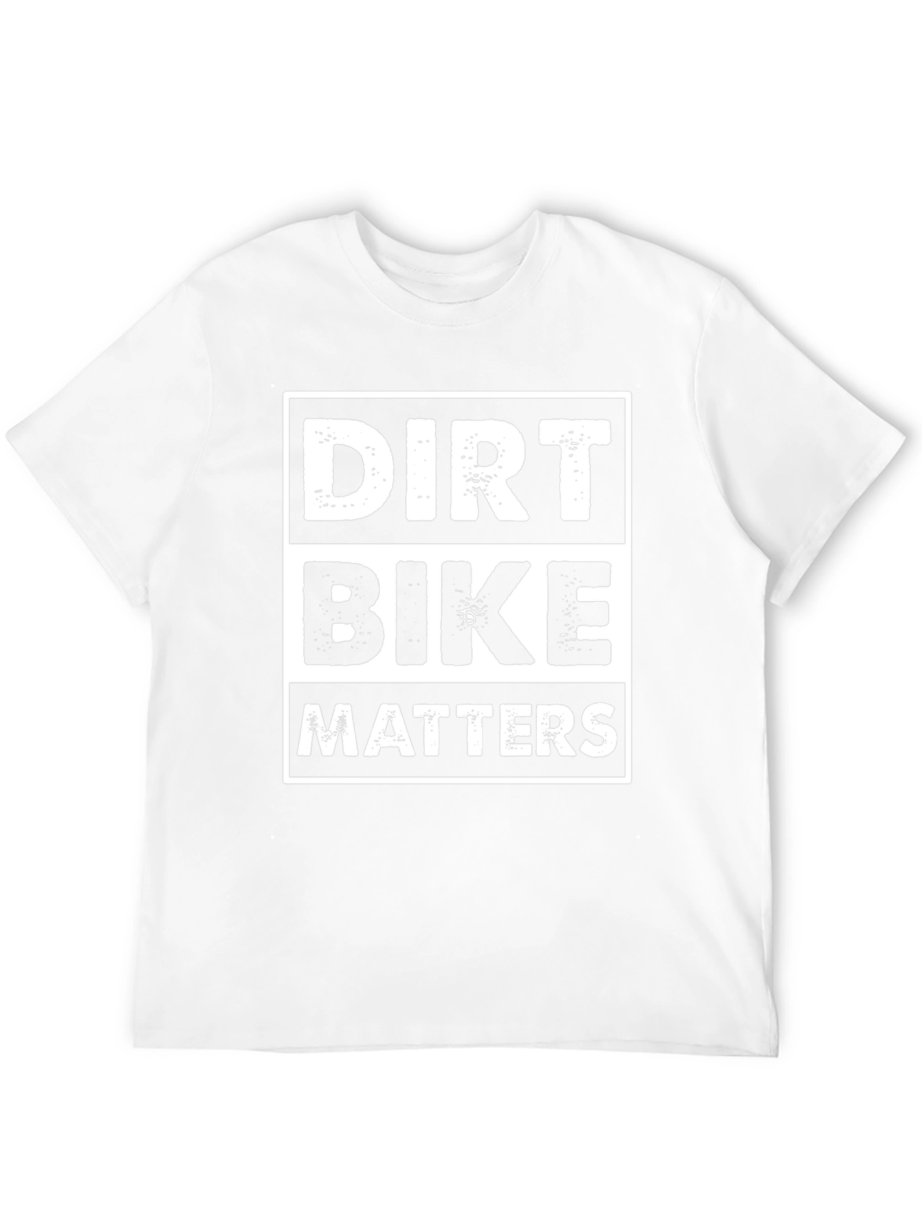 Black Dirt Bike Matters Graphic Tee - Black Cotton T-Shirt view 12