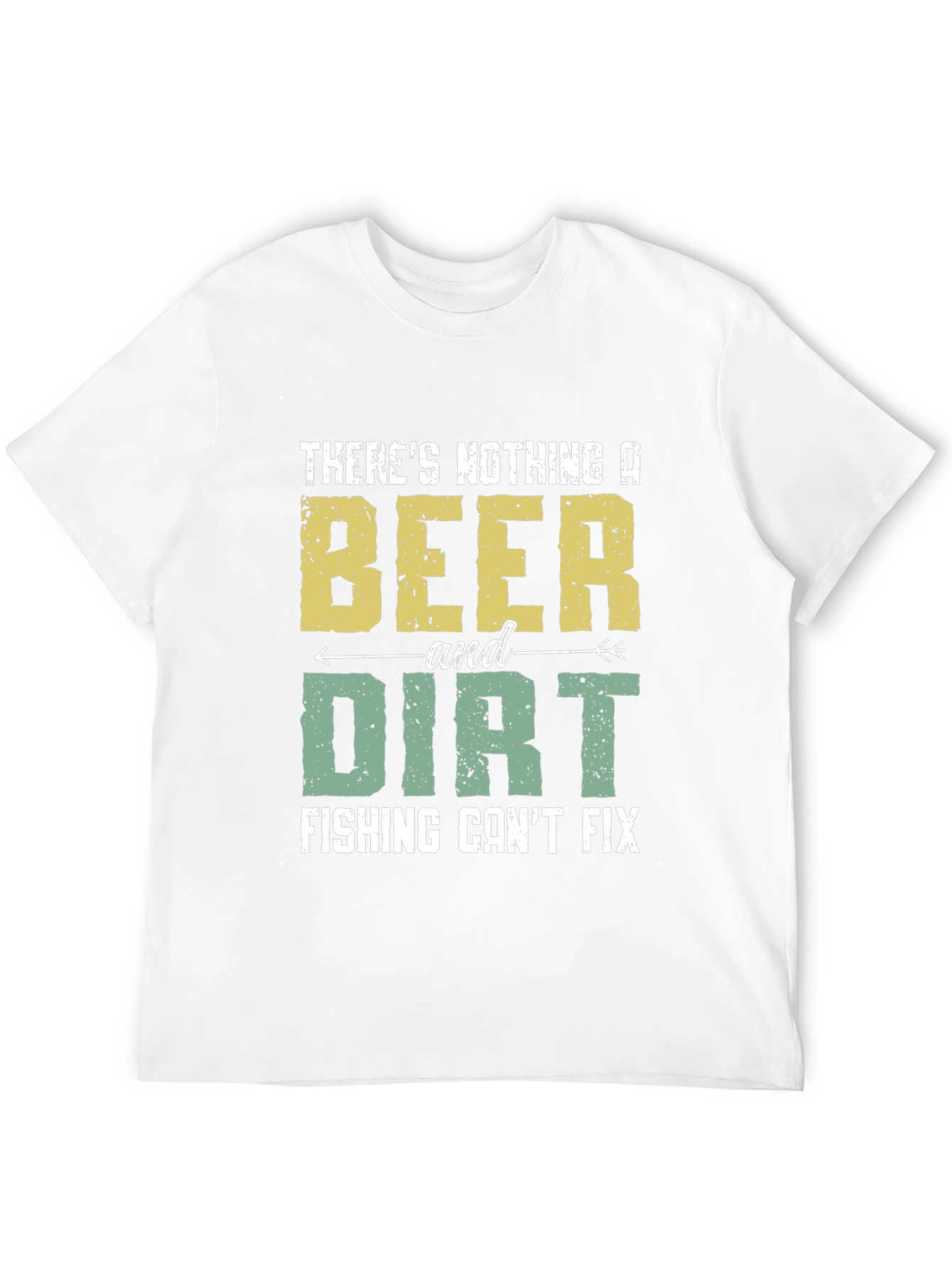 Black Beer & Dirt Fishing Fix T-Shirt view 12