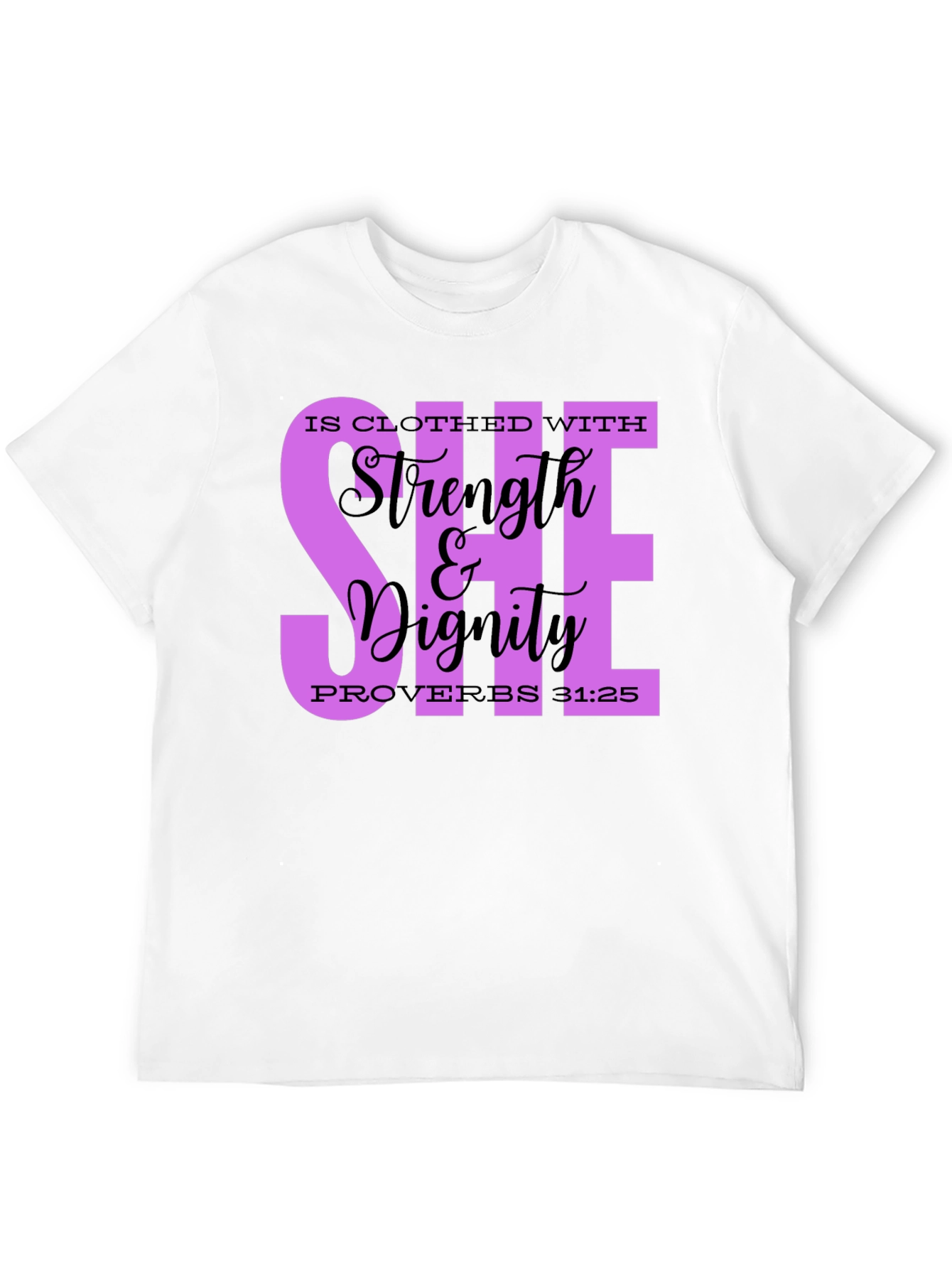 Strength & Dignity Women's Christian T-Shirt - 12