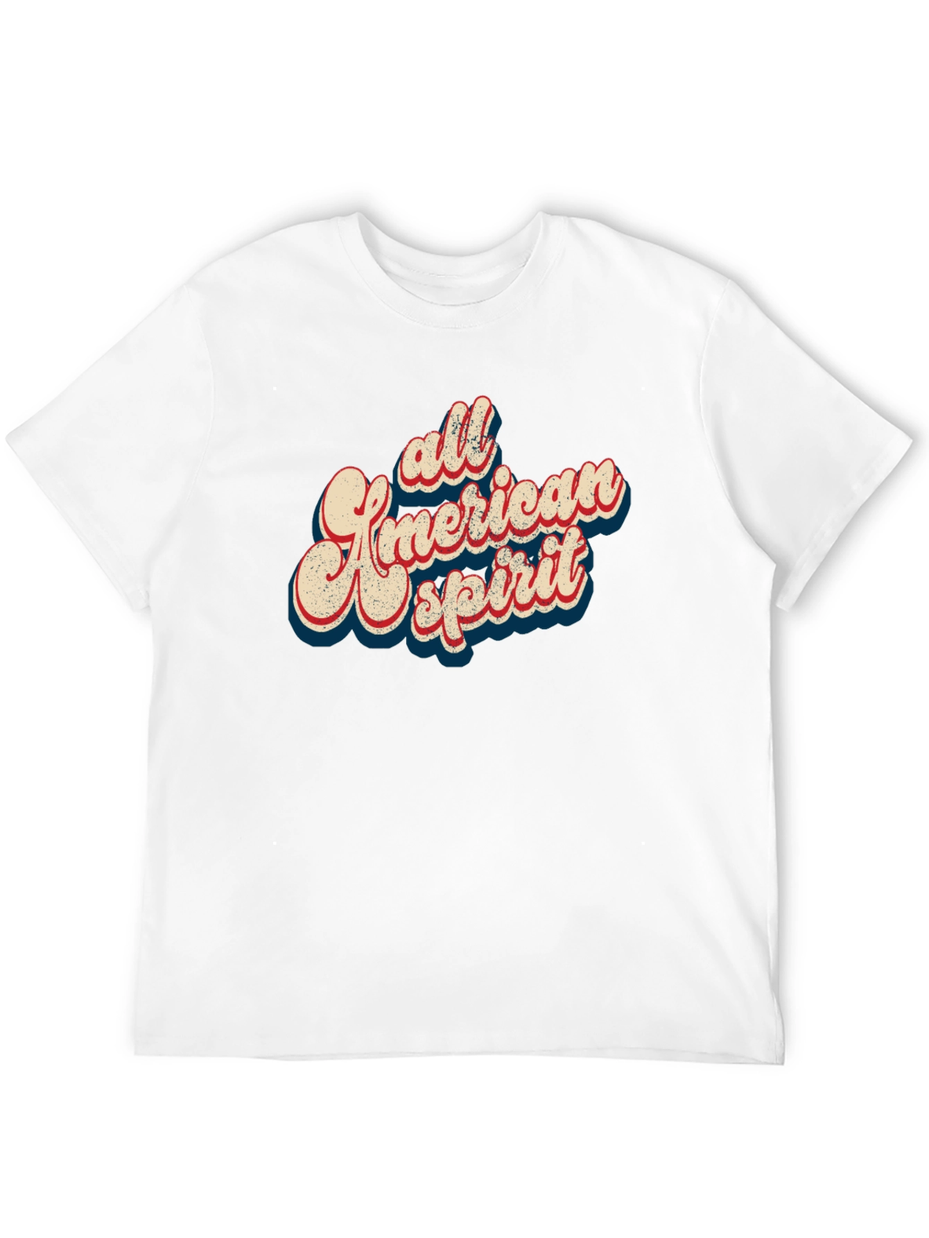 Black All American Spirit Graphic Tee - Black view 12