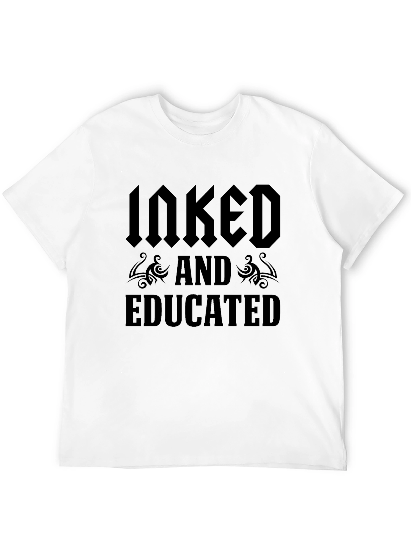 Black Inked and Educated Graphic T-Shirt - Black view 12