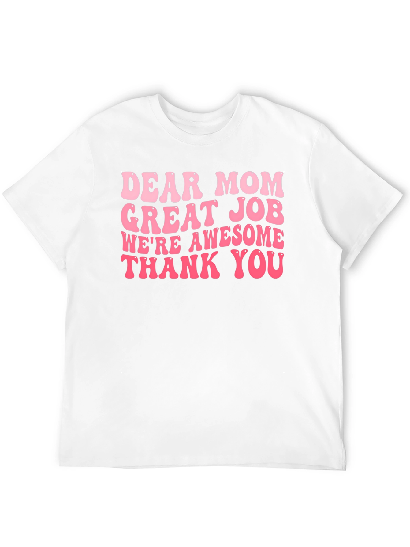 Black Dear Mom Graphic Tee - Black Cotton T-Shirt view 12