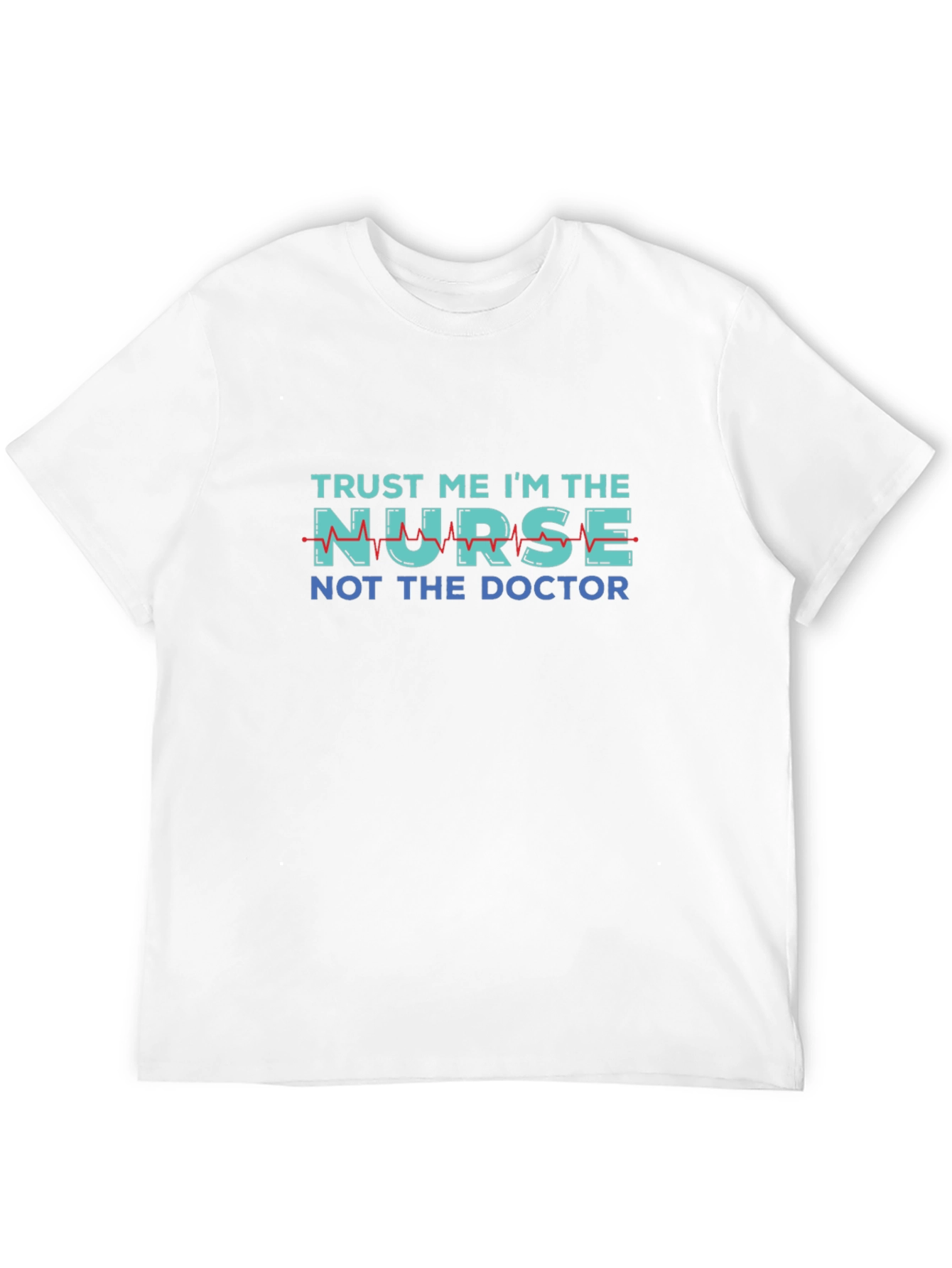 Black Trust Me I'm The Nurse T-Shirt view 12