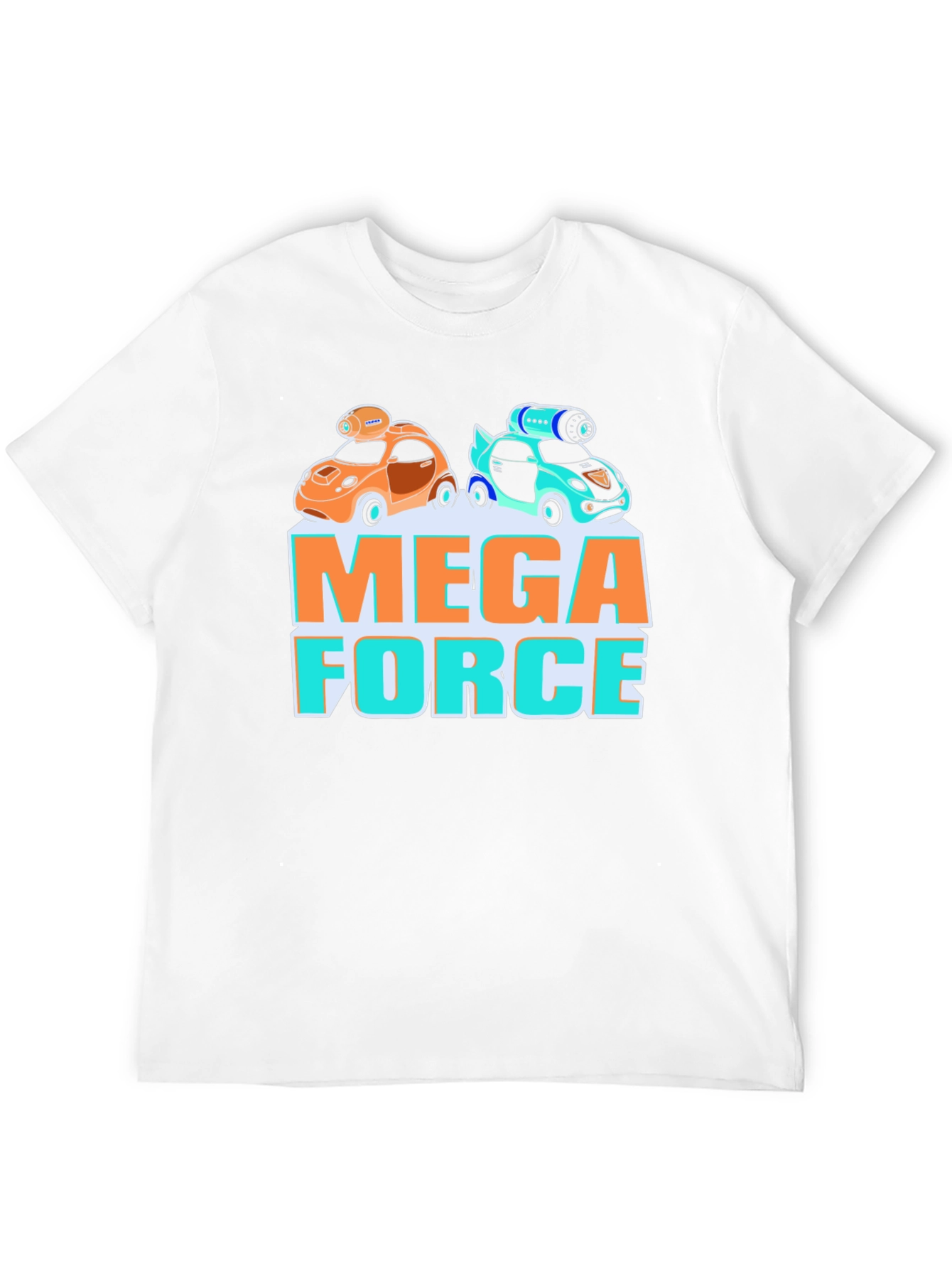 Black Mega Force Graphic Tee - Car Design view 12
