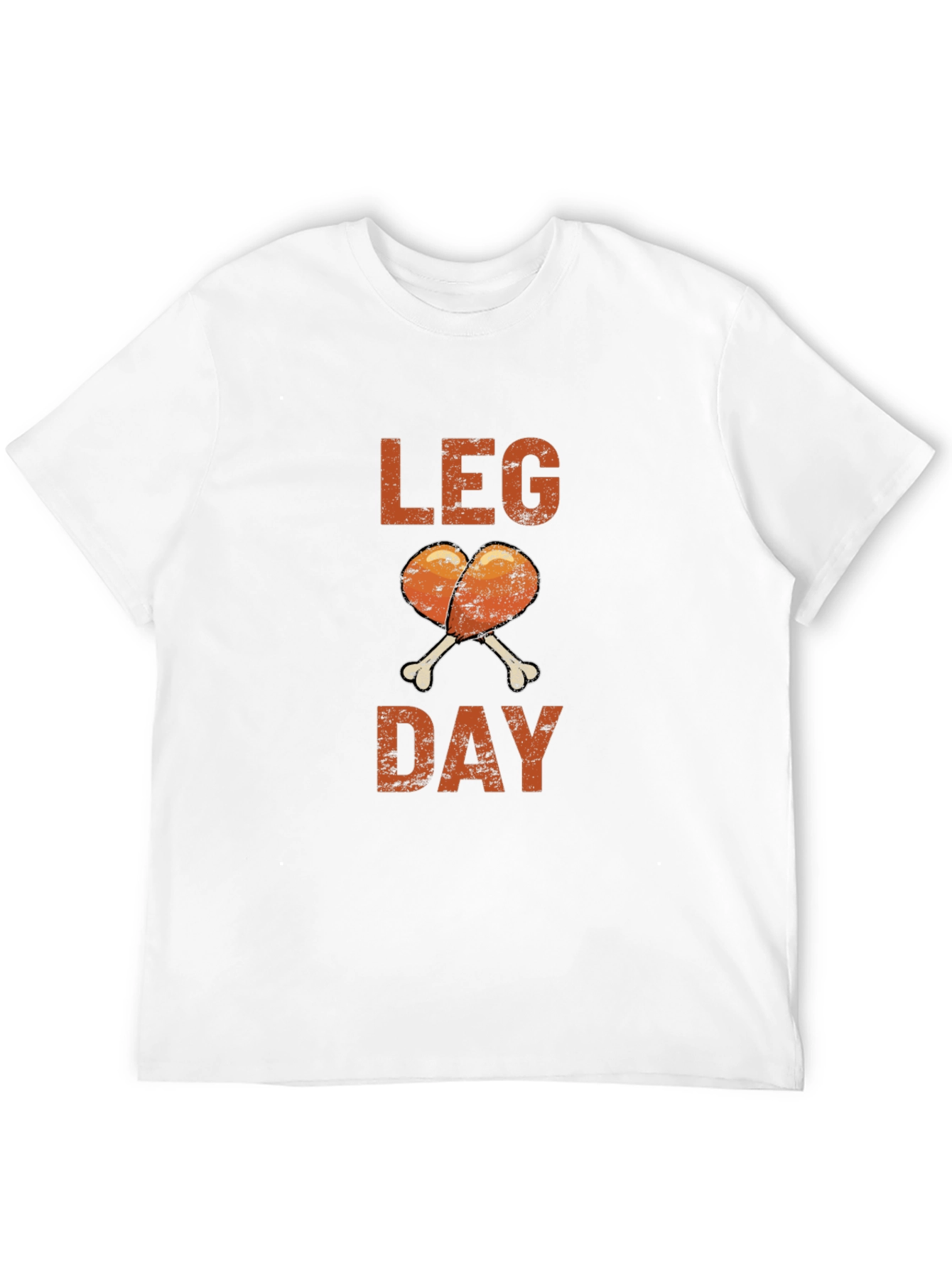 Black Leg Day Chicken Drumstick Graphic Tee view 12