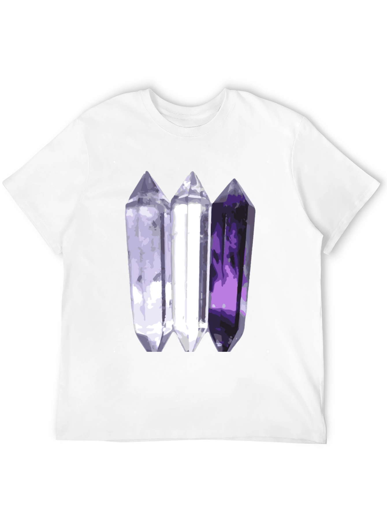 Black Crystal Gem T-Shirt - Black view 12