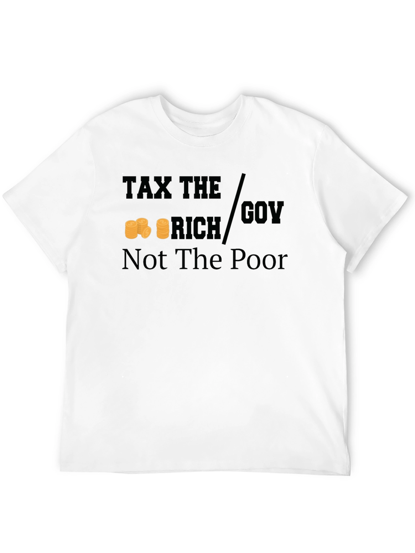 Black Tax The Rich Graphic Tee view 12