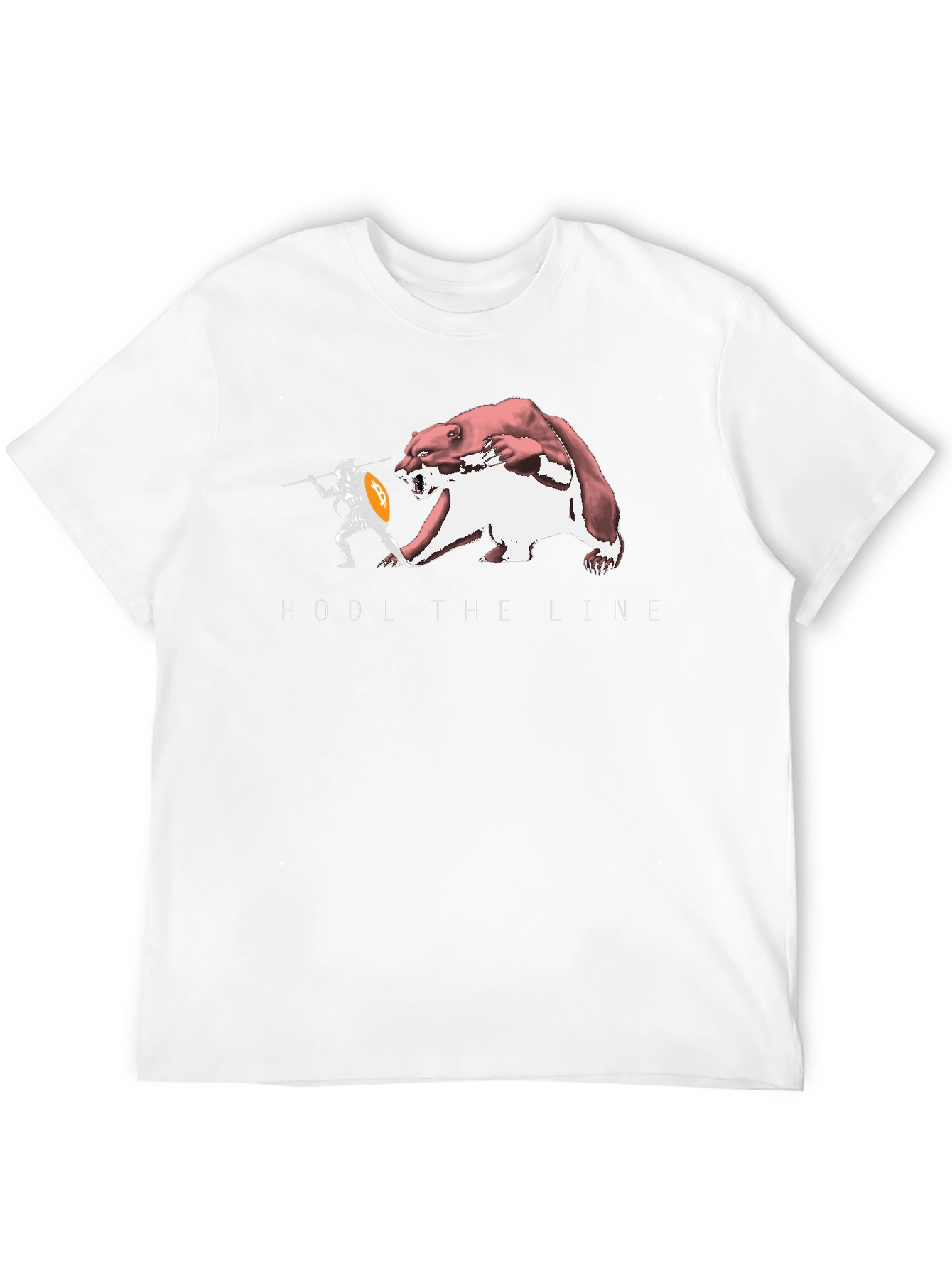 Black HODL the Line Crypto T-Shirt view 12