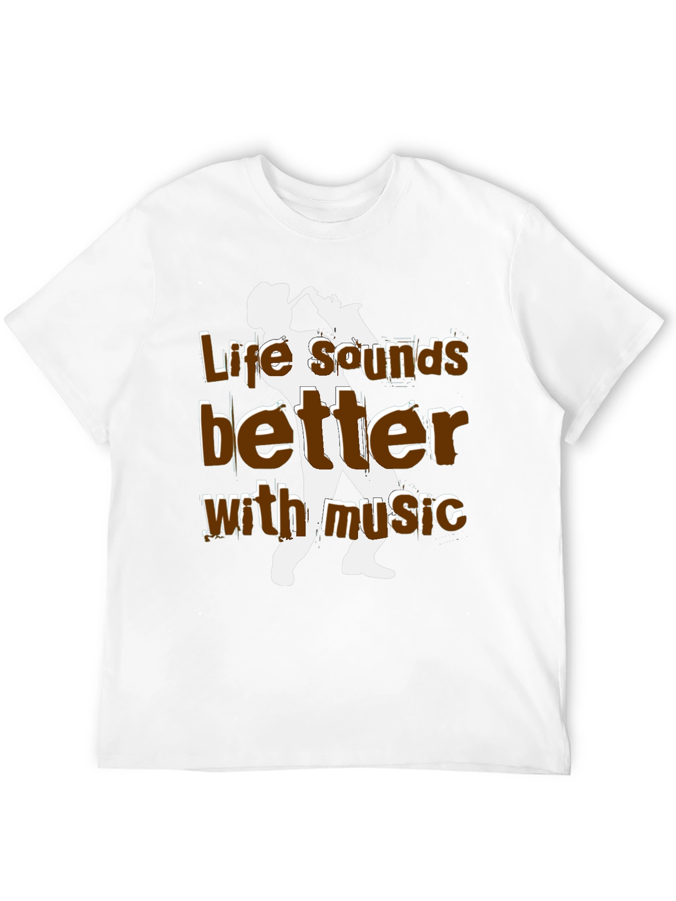 Black Life Sounds Better with Music T-Shirt view 12
