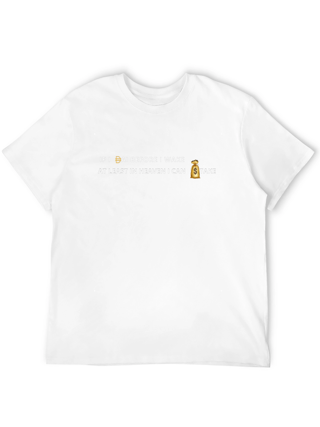 Black If I Dai Before I Wake Funny Crypto T-Shirt view 12