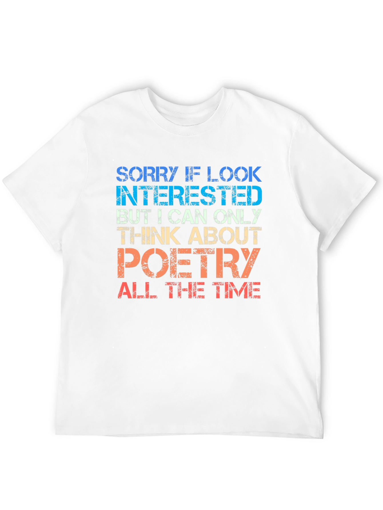Black Poetry Lover T-Shirt - Funny Graphic Tee view 12