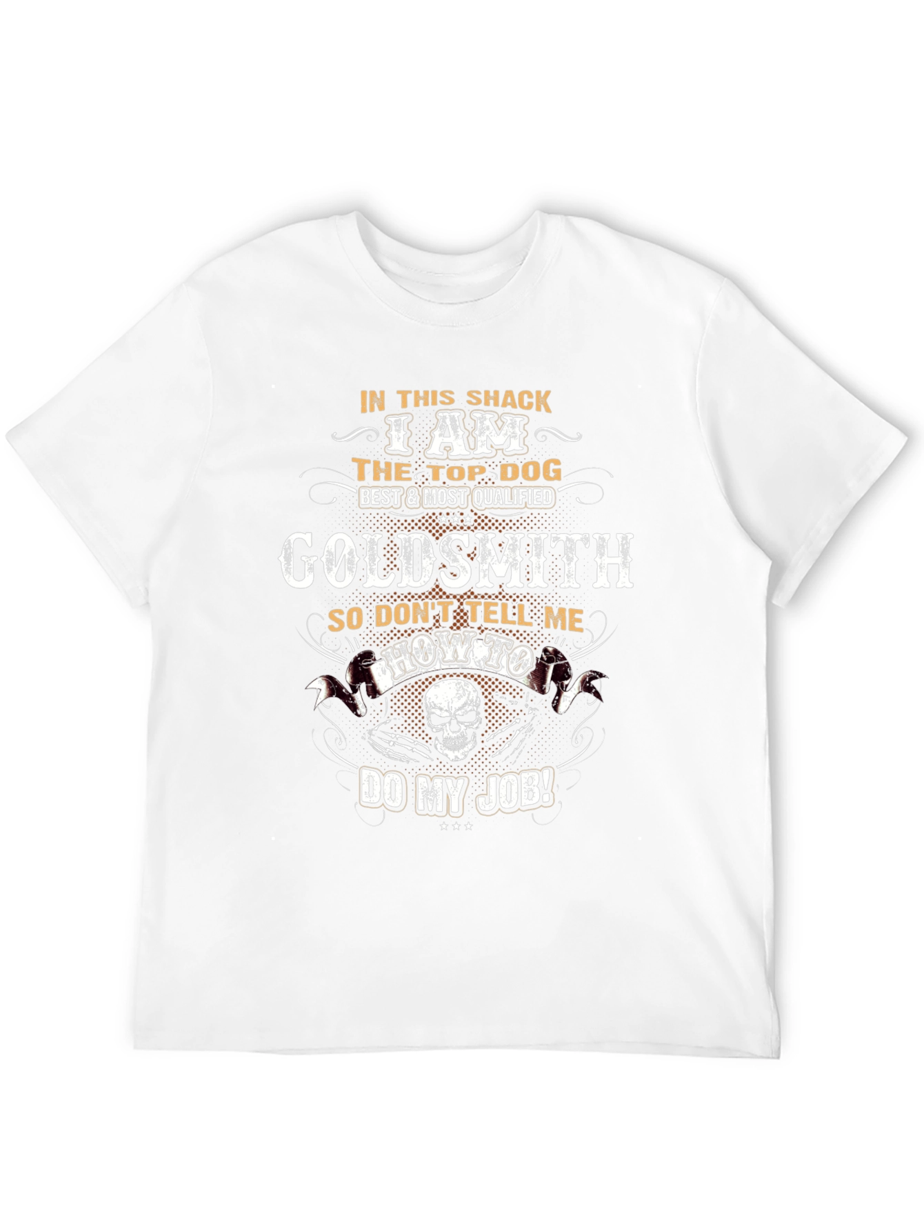 Black Goldsmith T-Shirt - Top Dog Design view 12