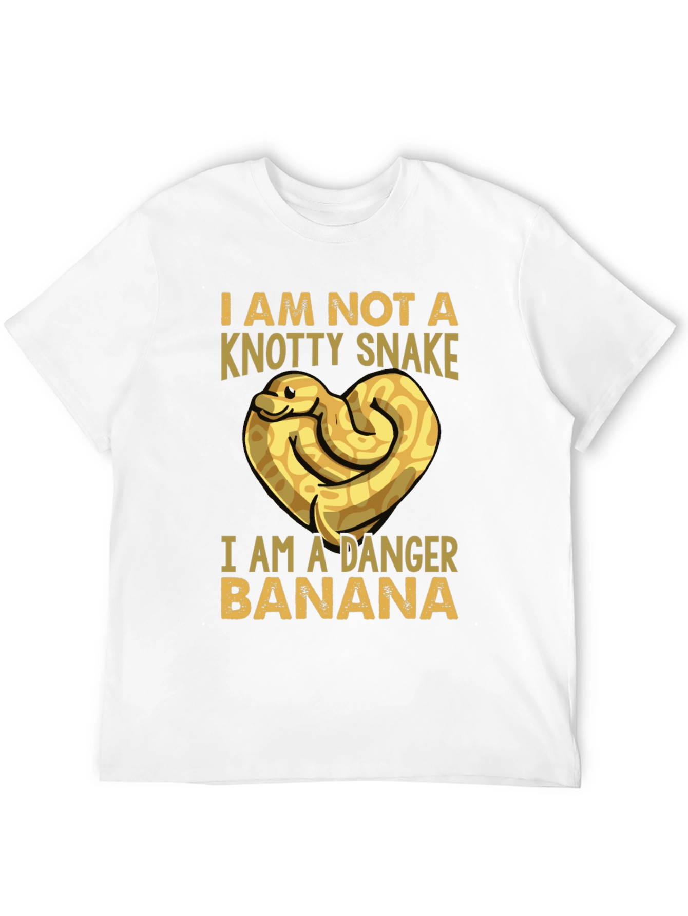 Black Danger Banana Snake T-Shirt - Funny Pet Lover Tee view 12