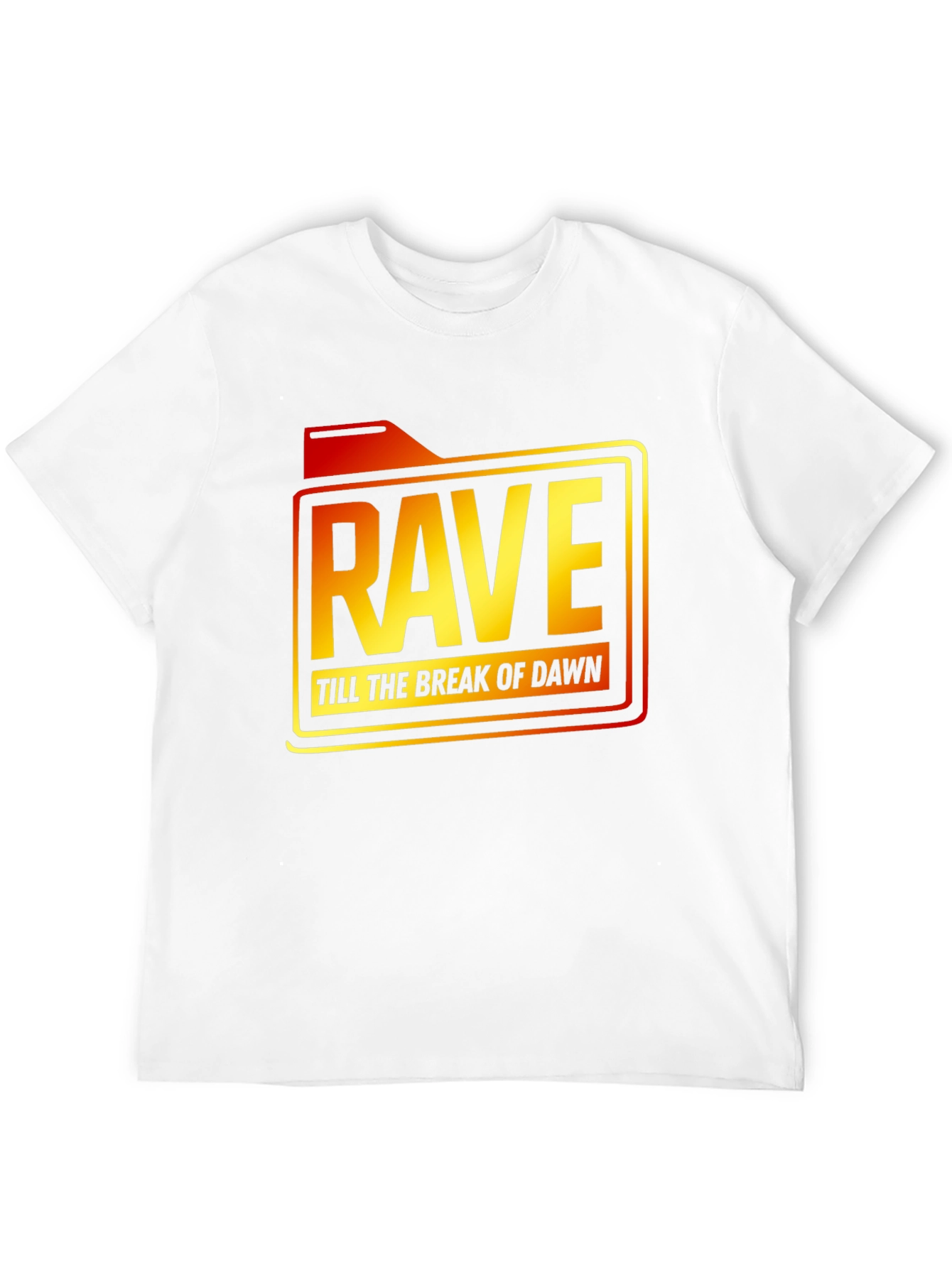 Black Rave Till Dawn Black Graphic Tee view 12