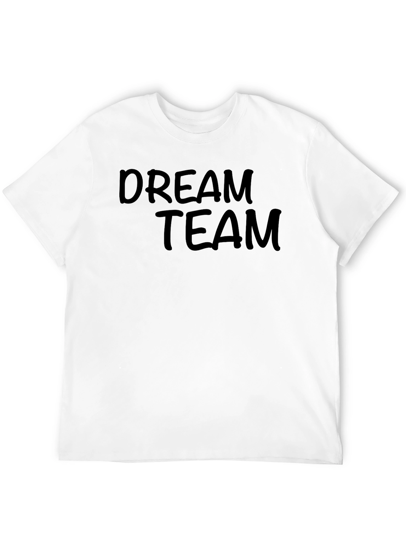 Black Dream Team Black Cotton Graphic Tee view 12