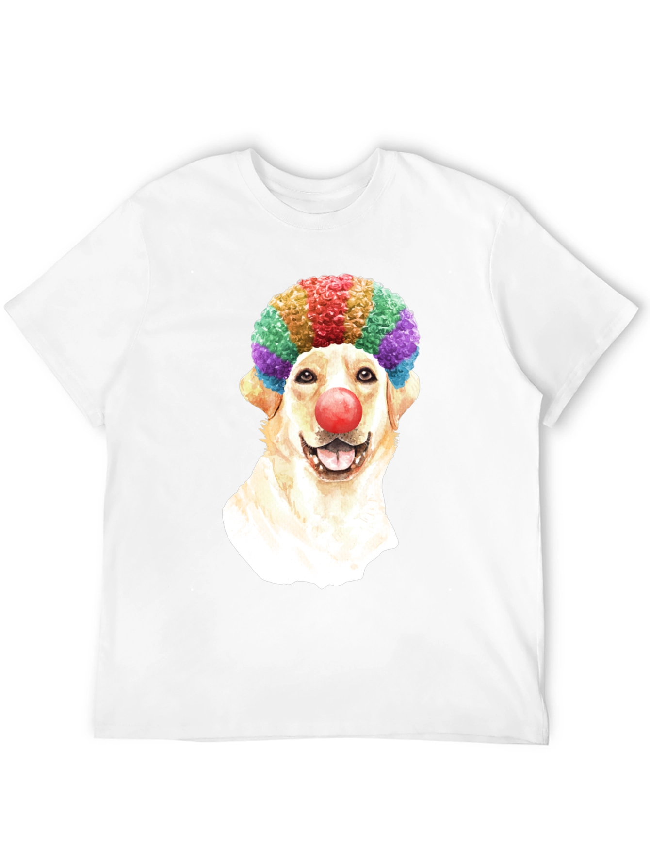 Black Clown Dog T-Shirt view 12