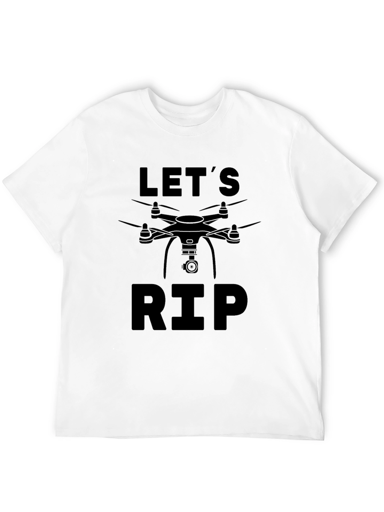 Let's RIP Drone Graphic Tee - Black - 12