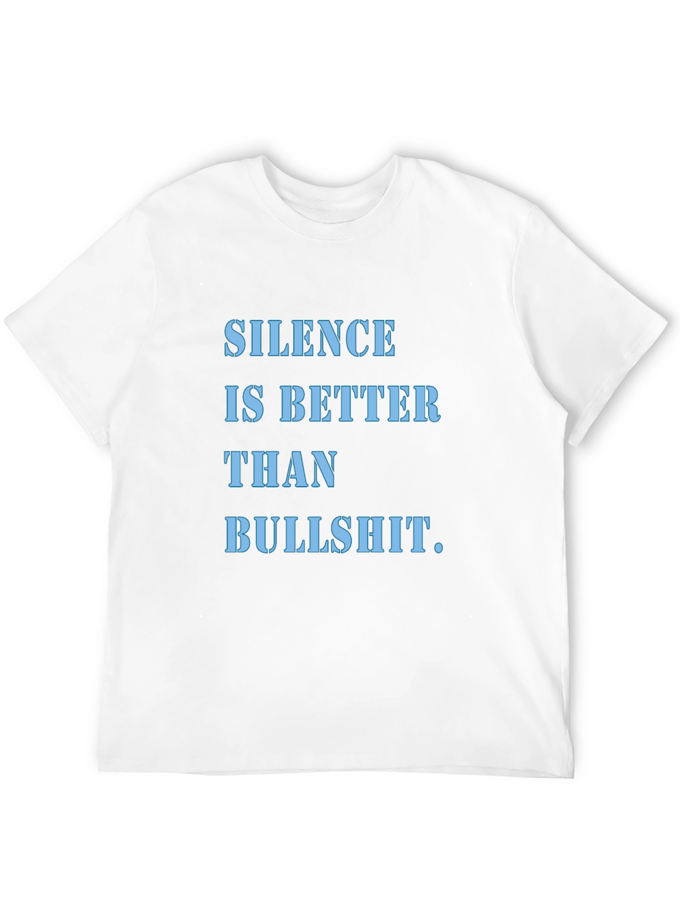 Black Silence is Better T-Shirt | Funny Slogan Tee view 12