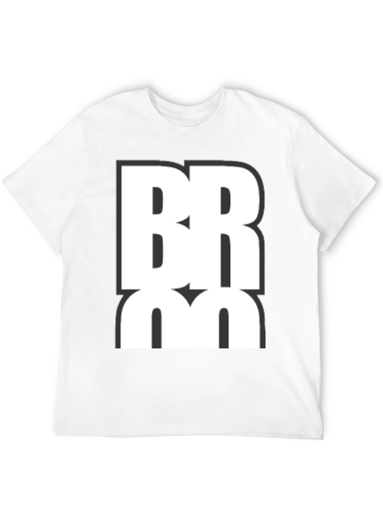 Black Bold BMRM Graphic Tee - Modern Style view 12