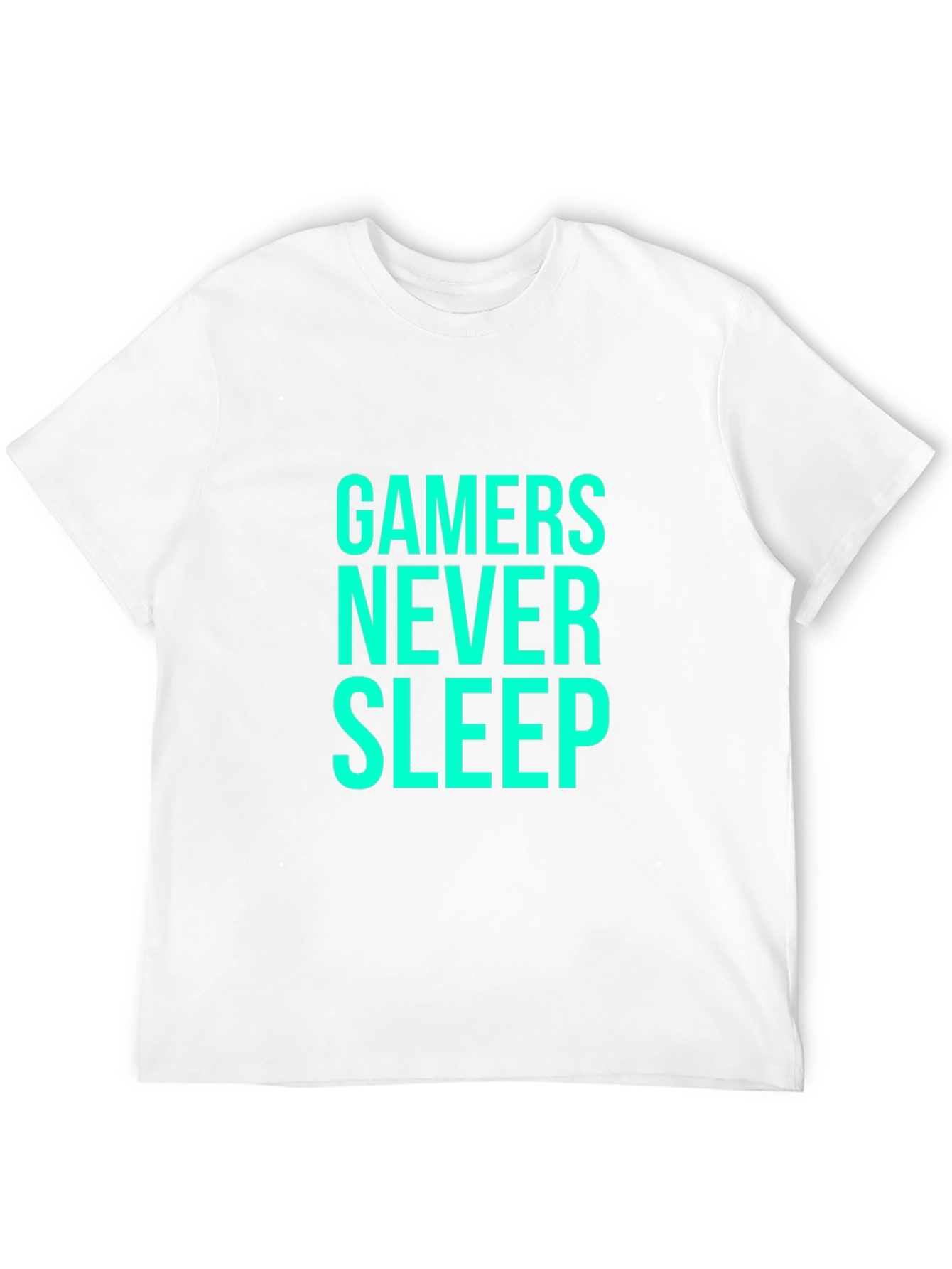 Black Gamers Never Sleep Graphic Tee view 12