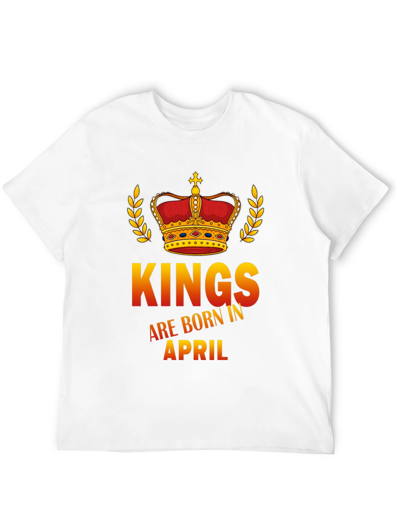 Black Kings Are Born In April Graphic Tee view 12