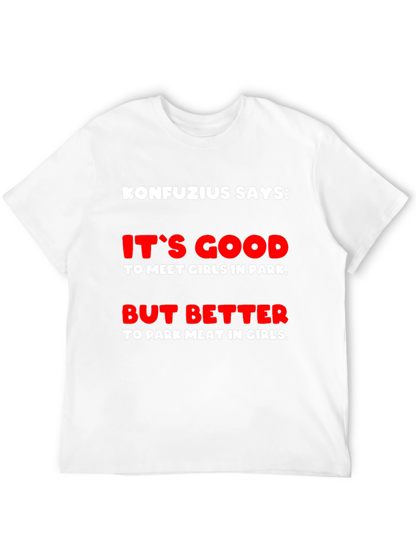 Black Konfucius Says Graphic T-Shirt view 12