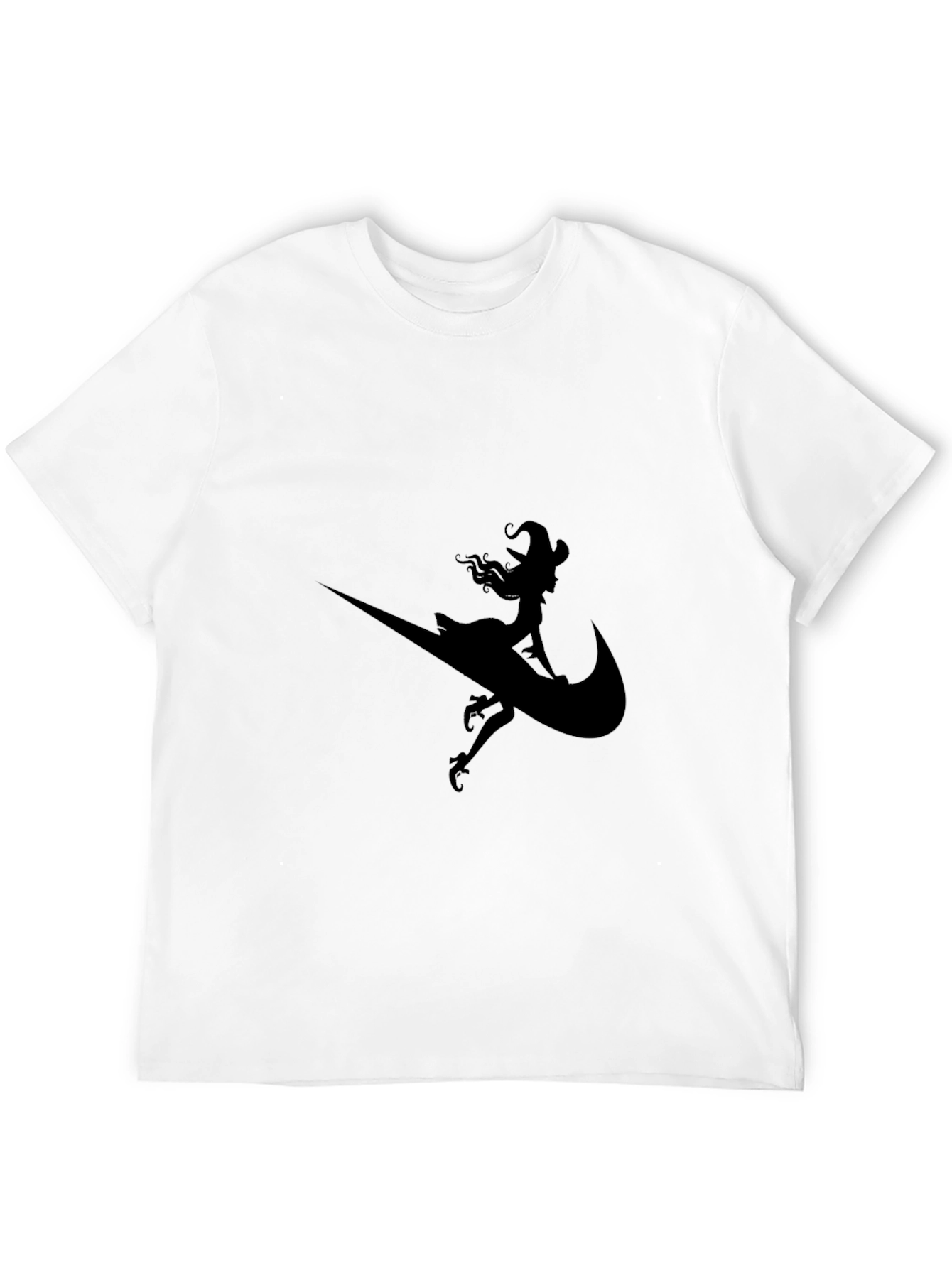 Black Witch Nike Swoosh Black T-Shirt view 12