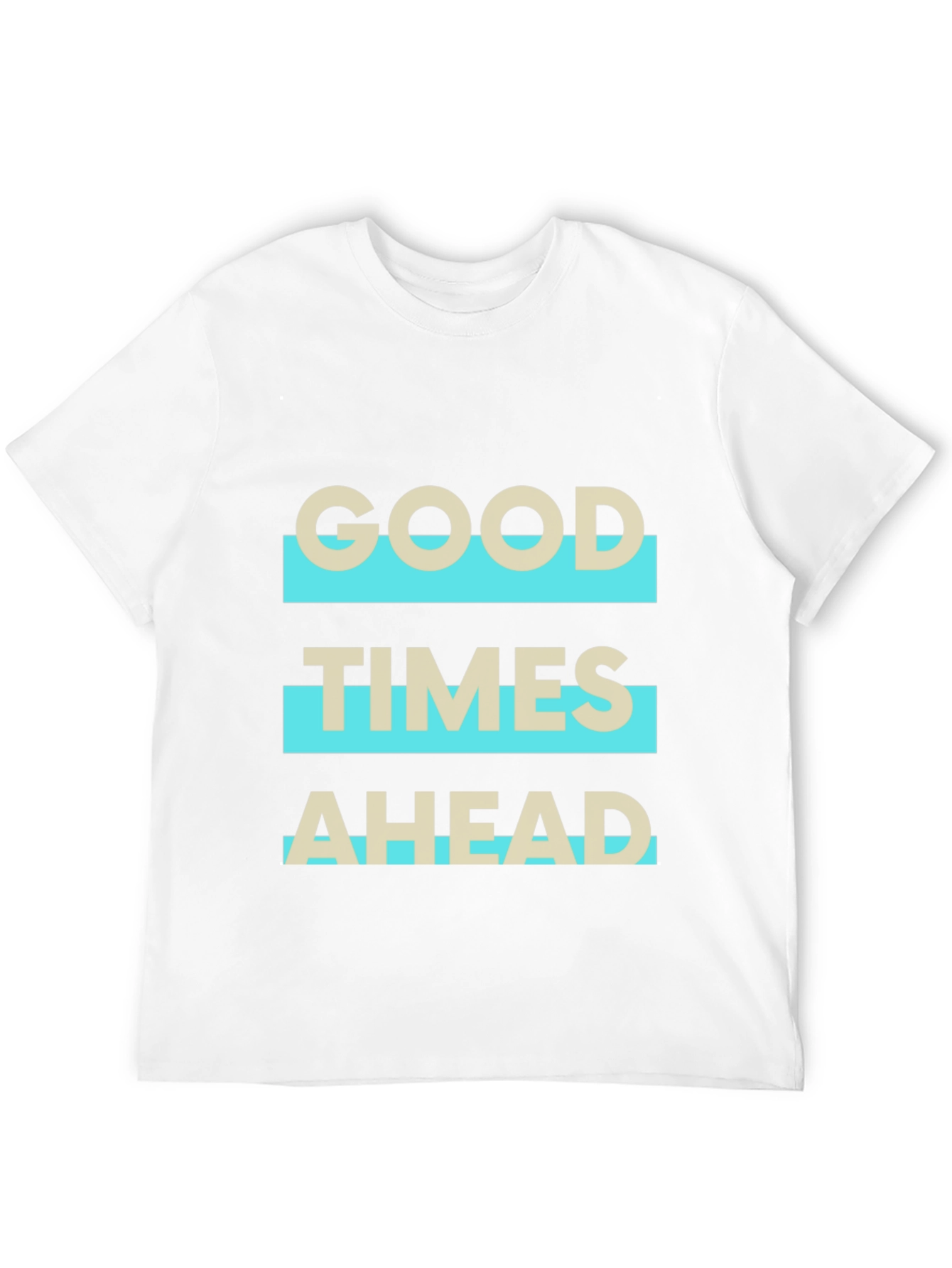 Black Good Times Ahead Graphic Tee - Stylish Comfort view 12