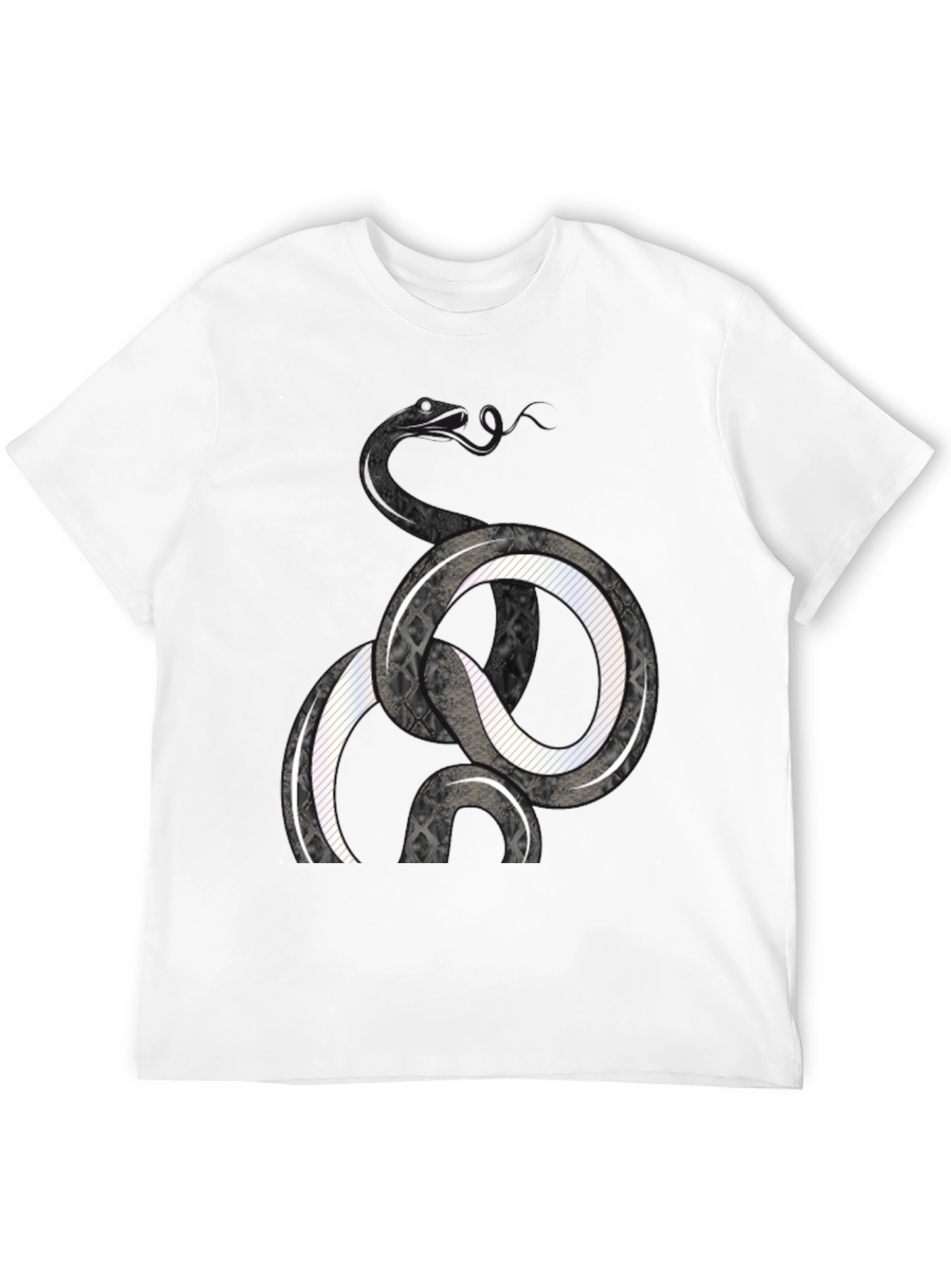 Black Snake Graphic Print Tee view 12
