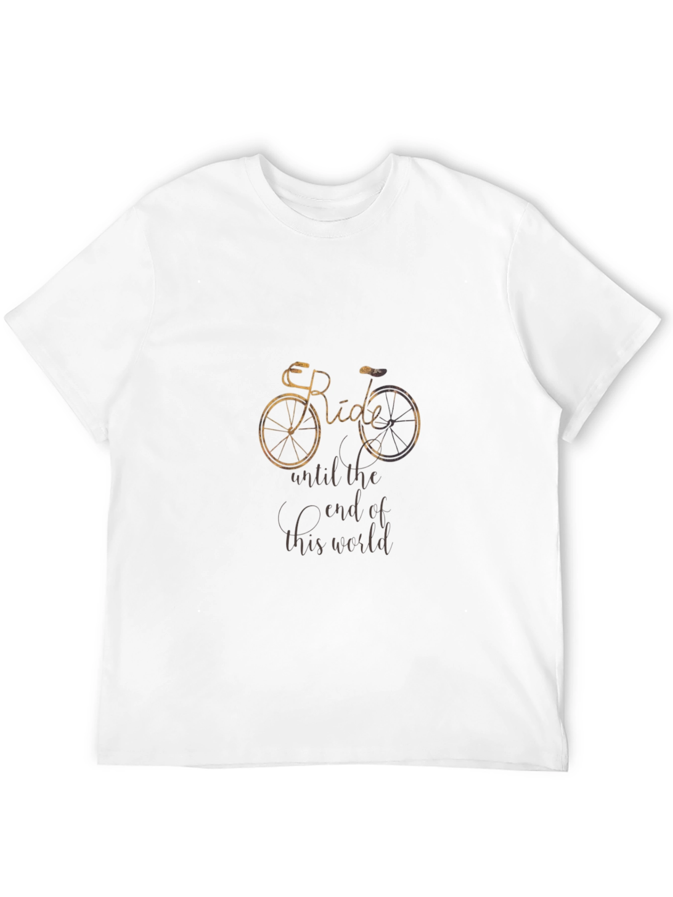 Black Ride Until The End Of The World T-Shirt view 12