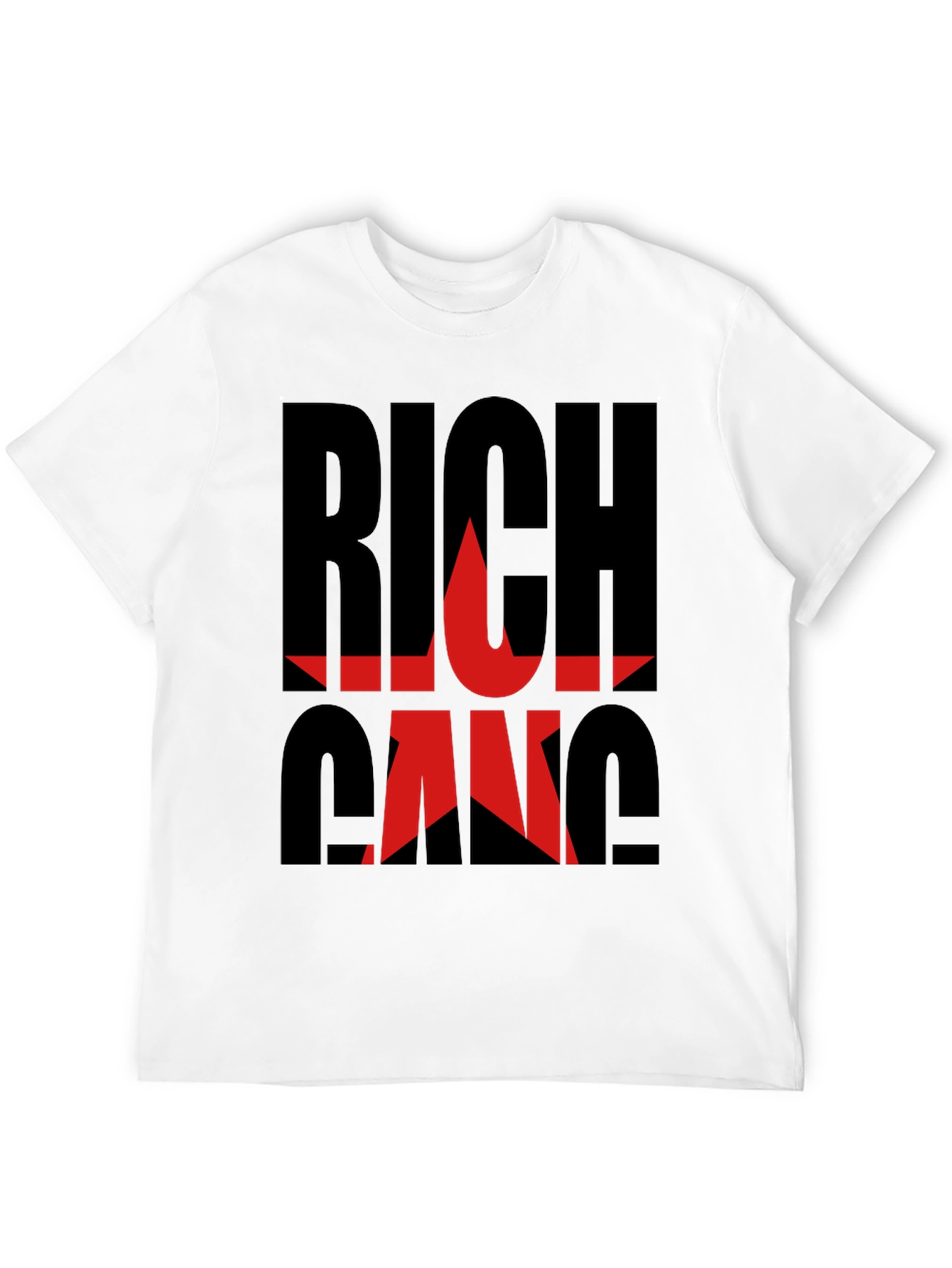 Black Rich Gang Black Graphic T-Shirt view 12