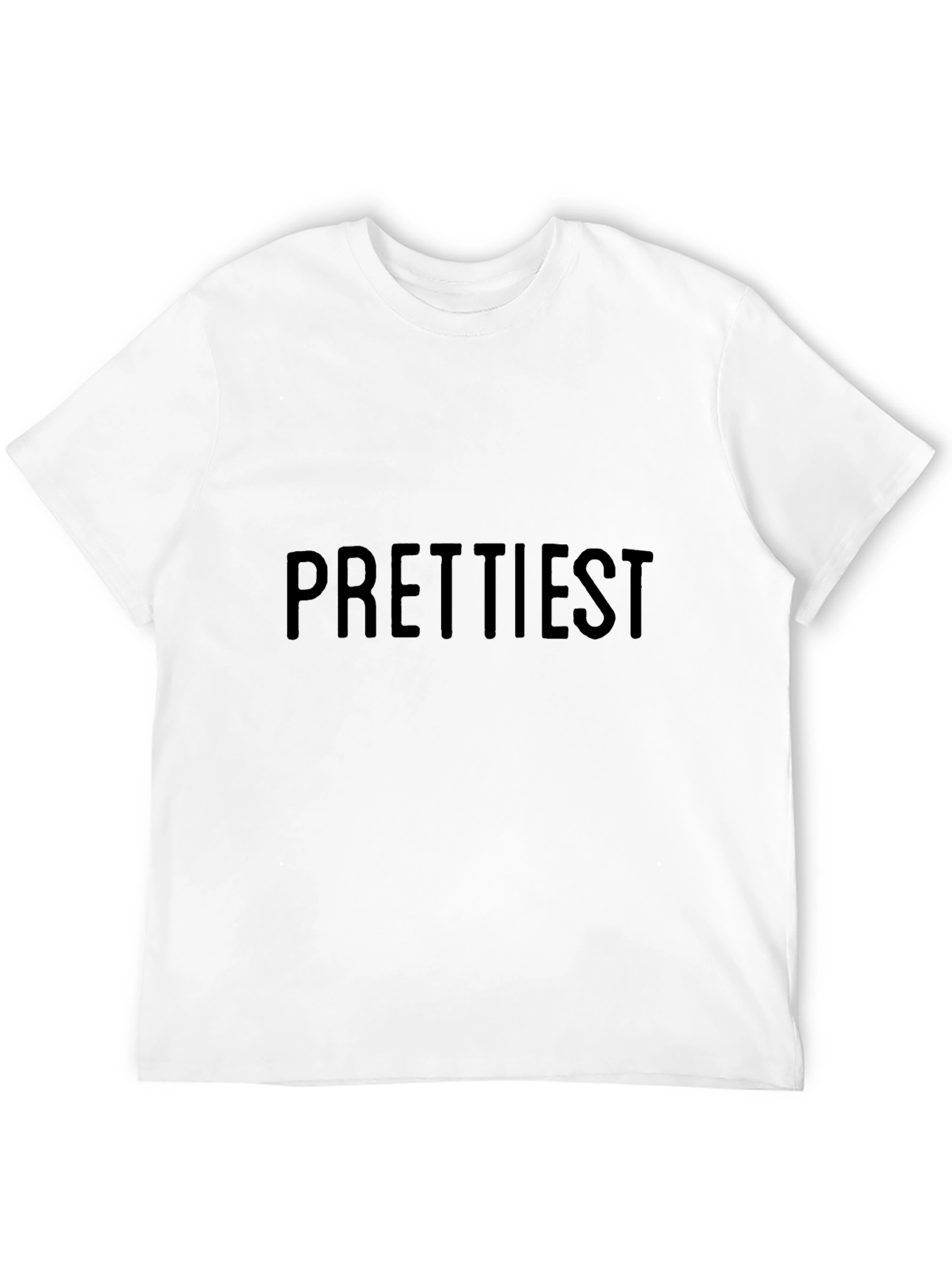 Black Prettiest Black Crew Neck Short Sleeve T-Shirt view 12