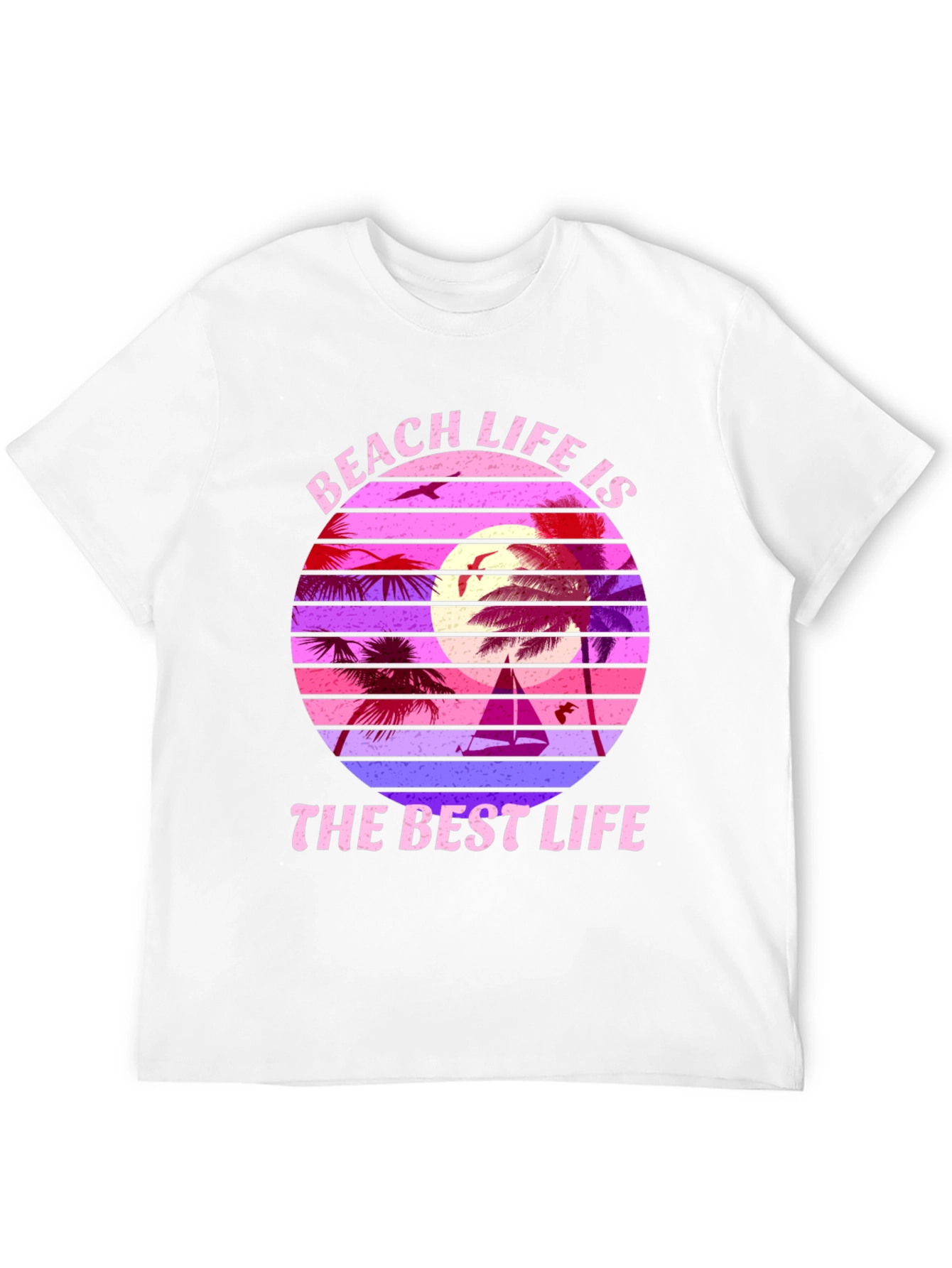 Black Beach Life T-Shirt view 12