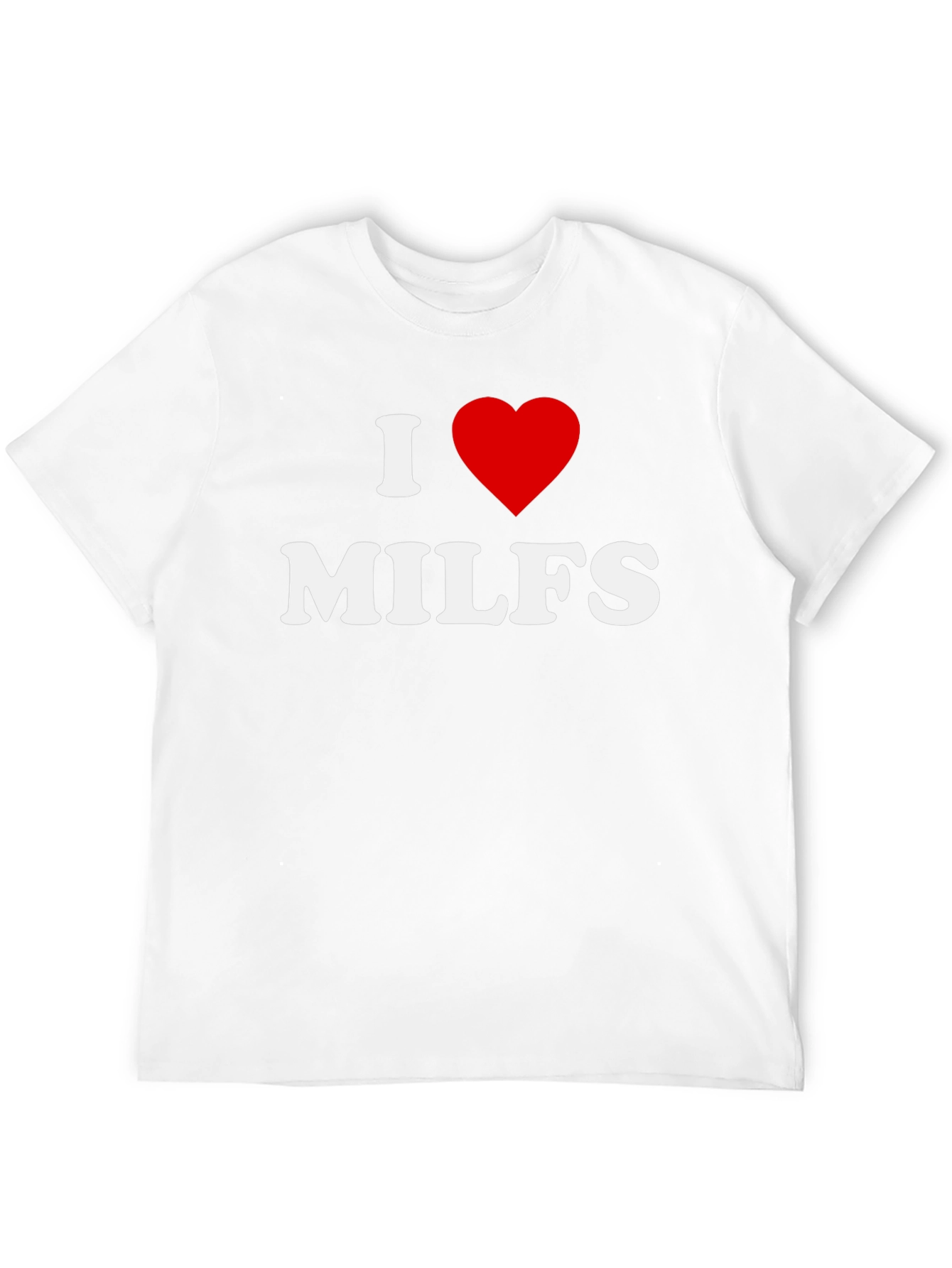 Black I Heart MILFS Graphic Tee - Black view 12