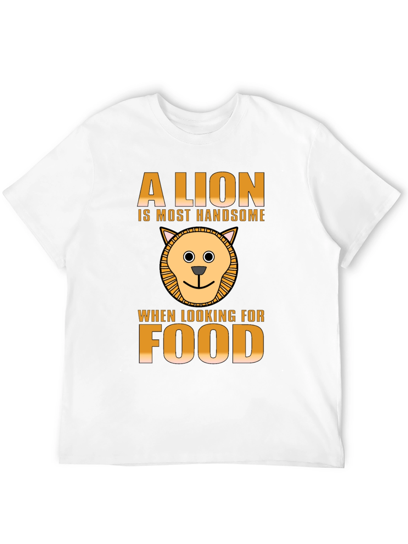 Black Lion Handsome Food T-Shirt view 12