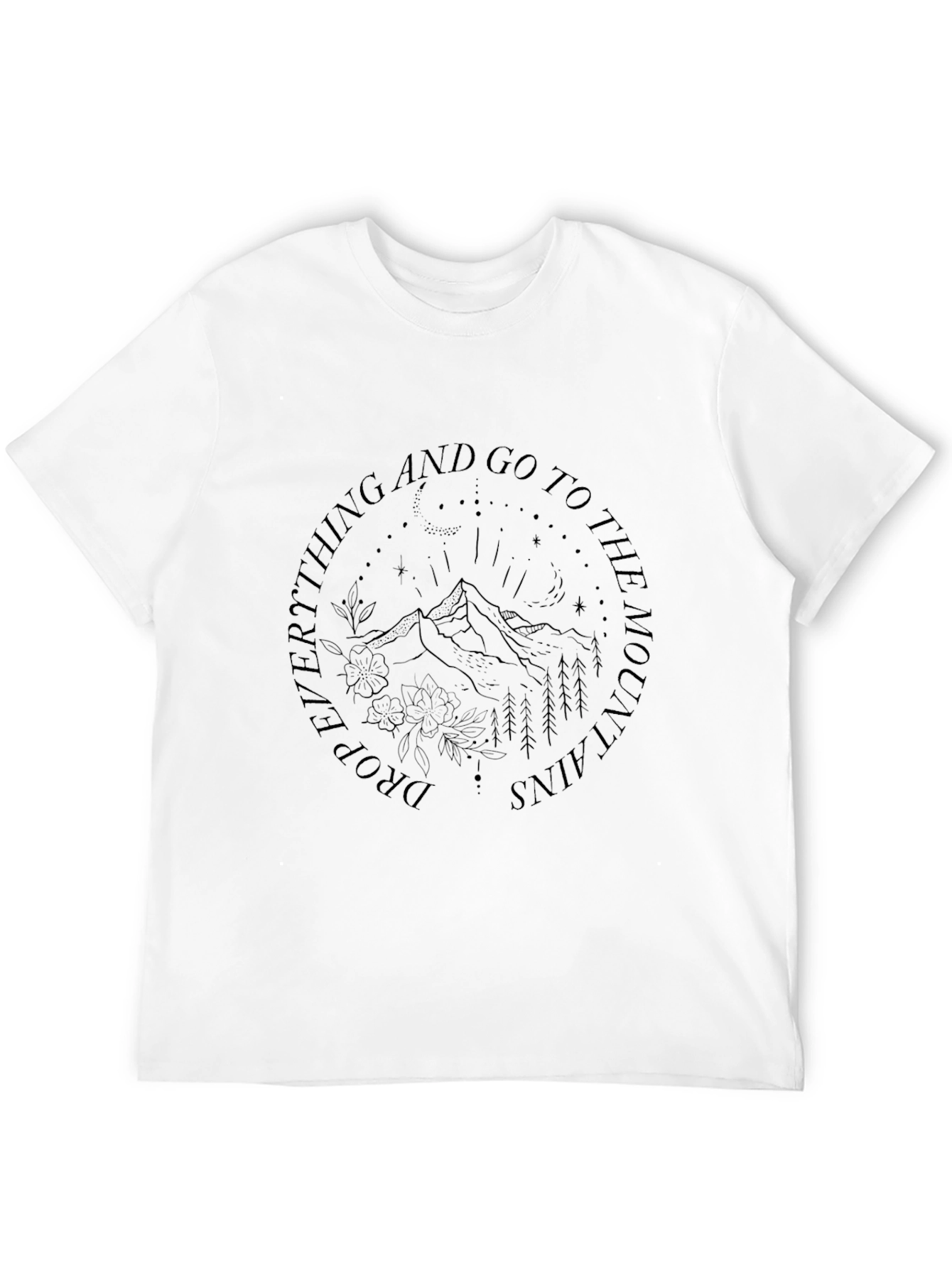 Black Drop Everything Mountain Adventure Tee view 12