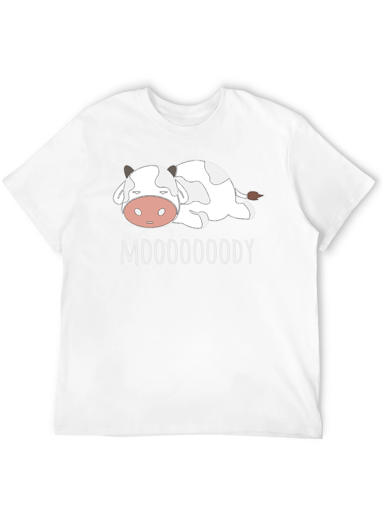 Black Moooooody Cow T-Shirt - Relaxed Fit view 12